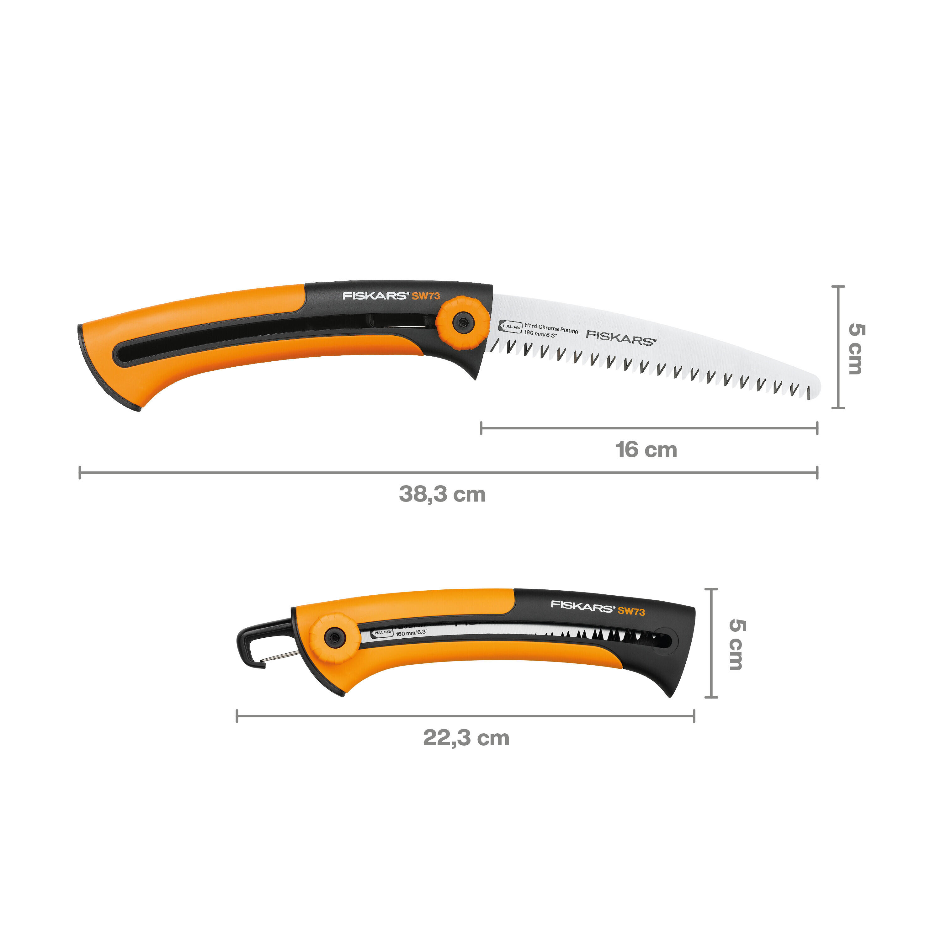 Scie de jardin à lame rétractable FISKARS Xtract™ SW73 160mm - 6