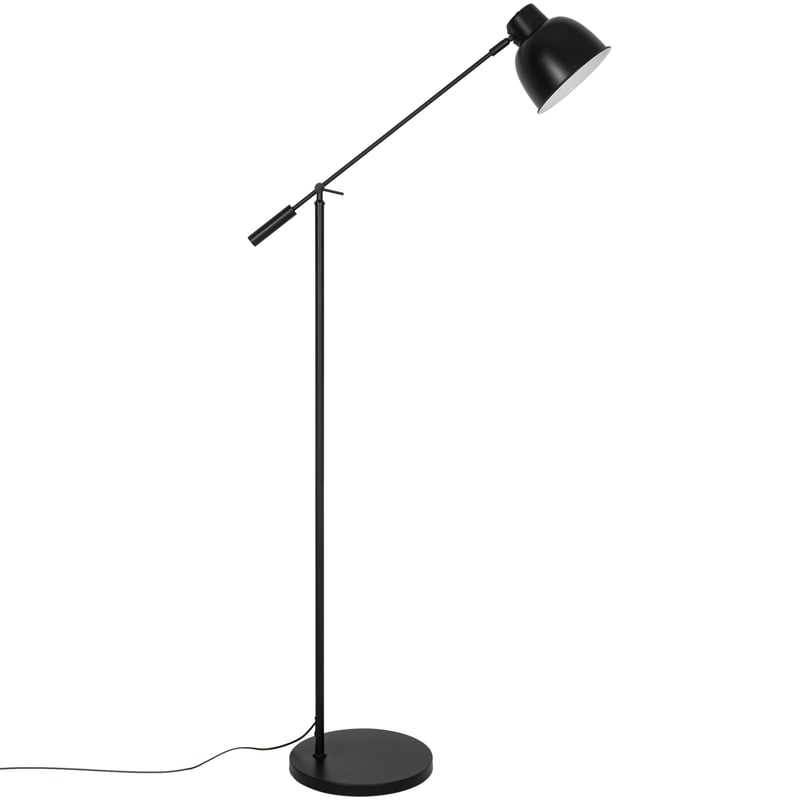 Lampa podłogowa Melga czarna E27 180 cm Inspire