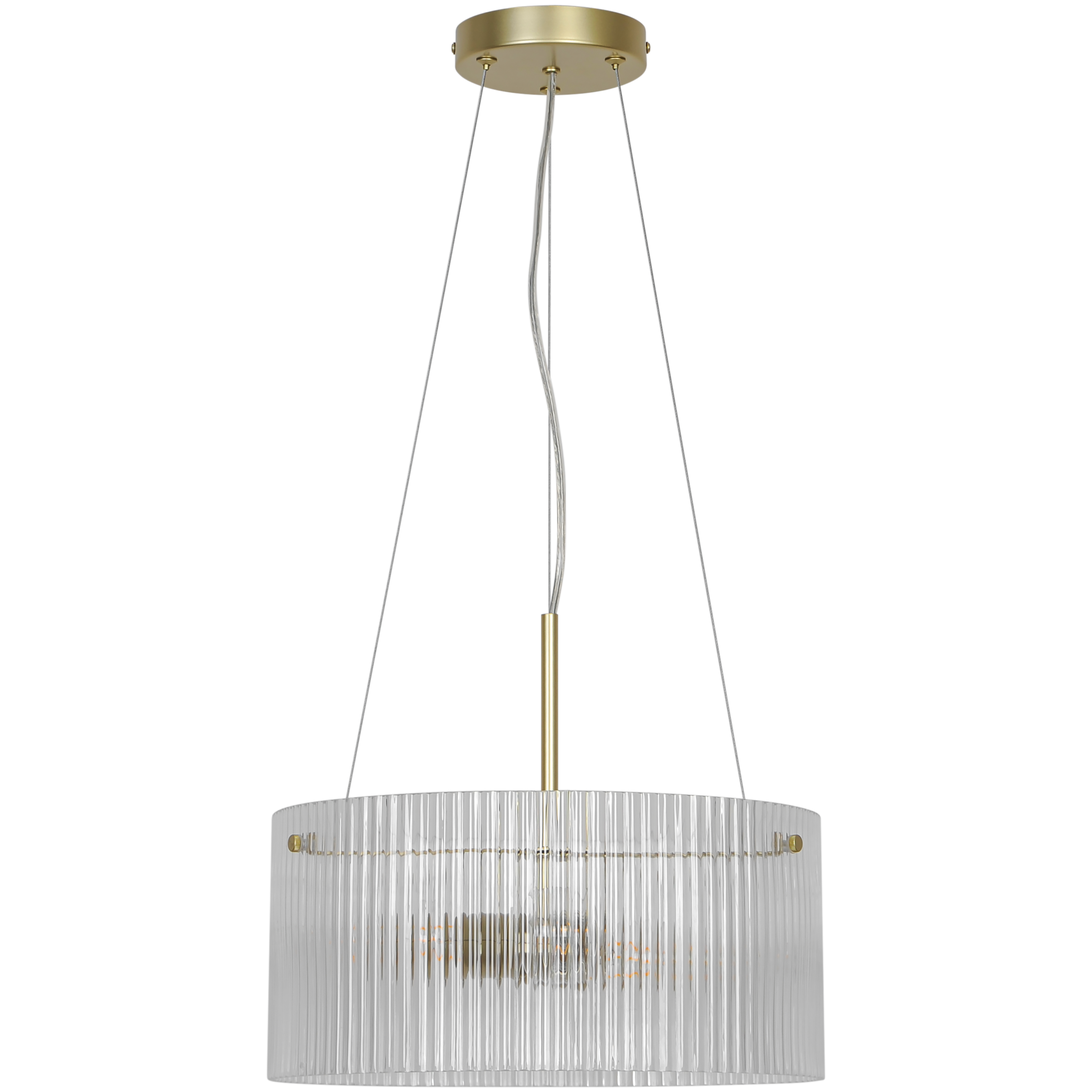 Lampa wisząca Agrippina złota 3 x E27 Inspire - 2