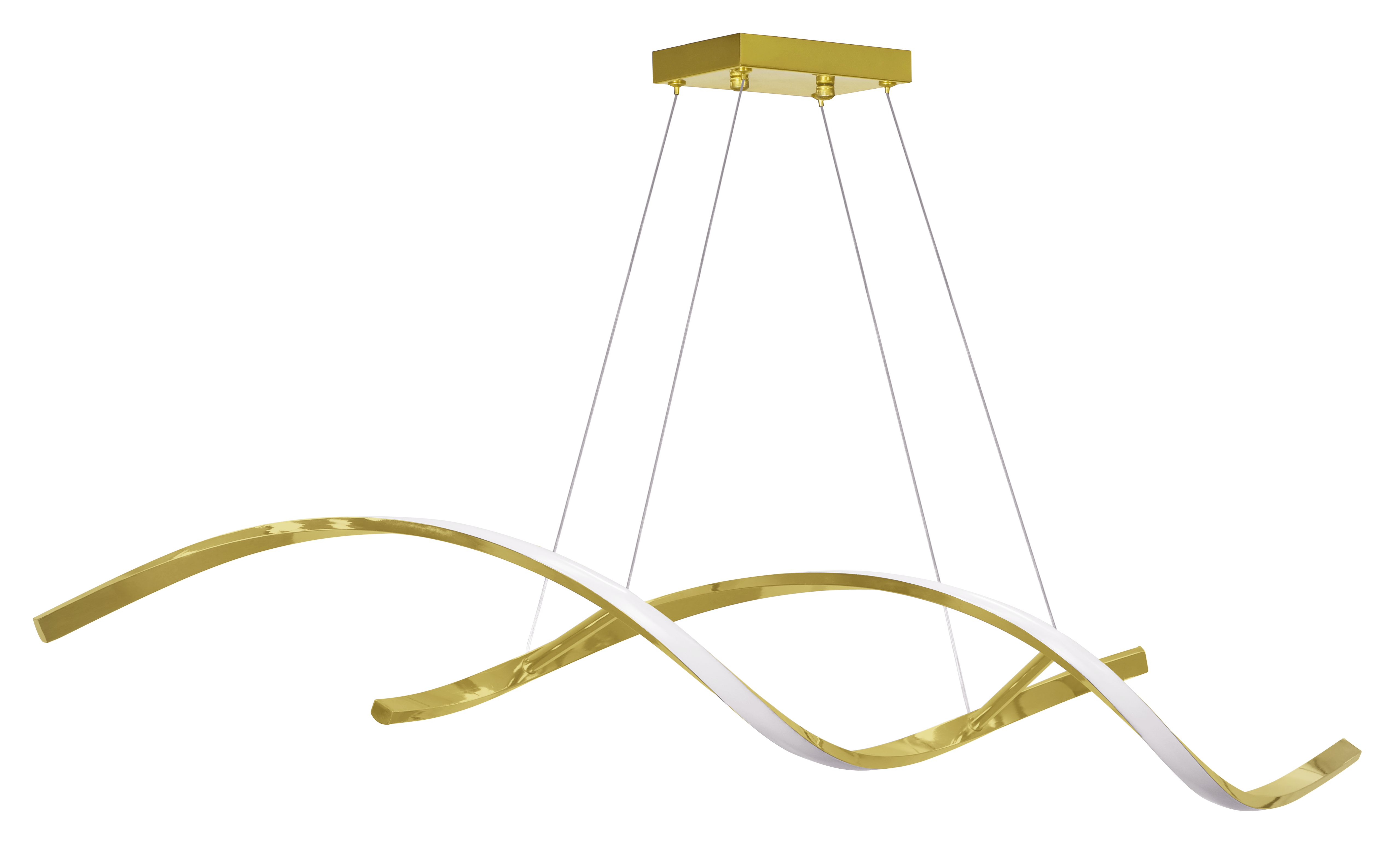 Lampa wisząca Stella 2700 LM 28W złota ACTIVEJET - 9