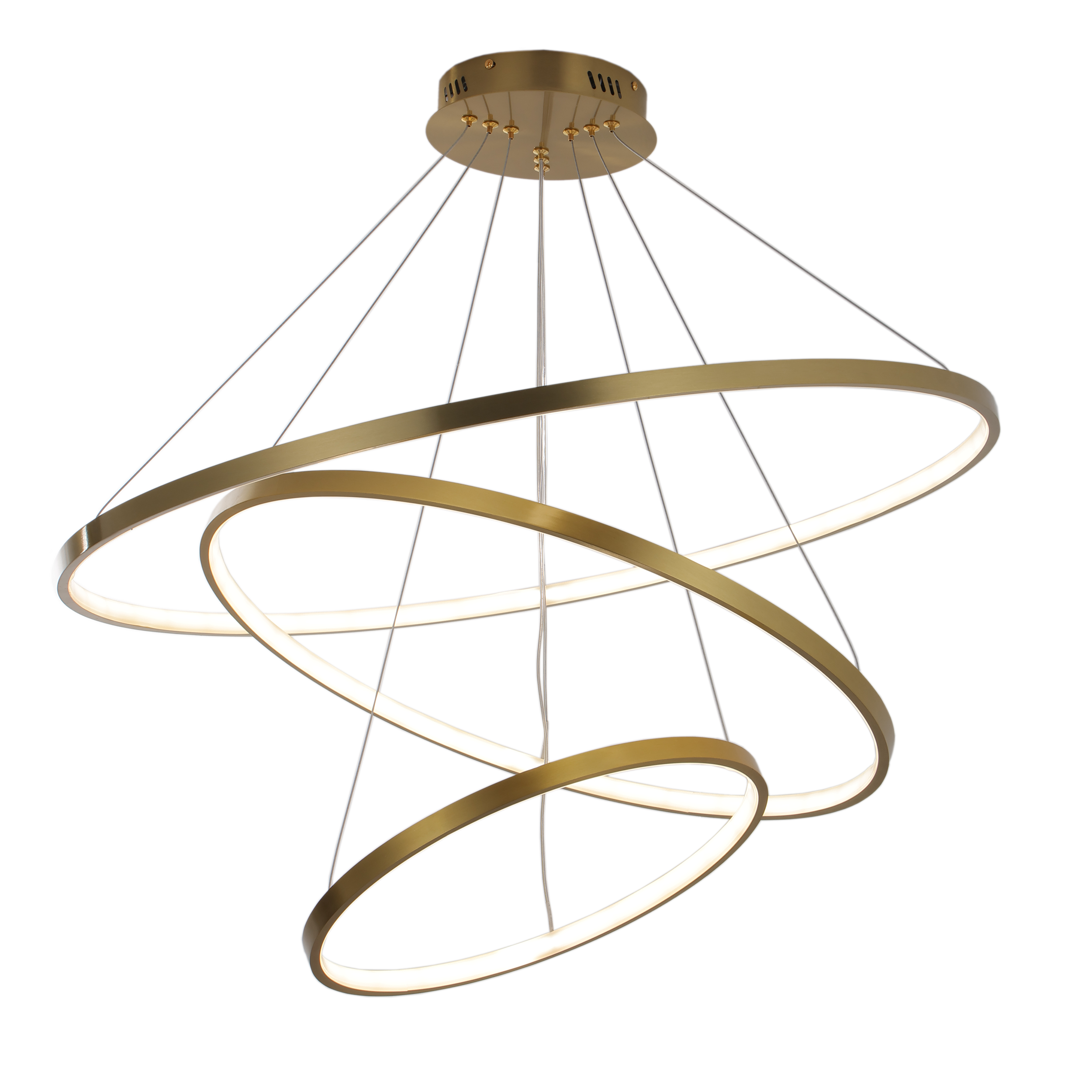 Lampa wisząca Lea złota 7200 lm LED Sanico - 9