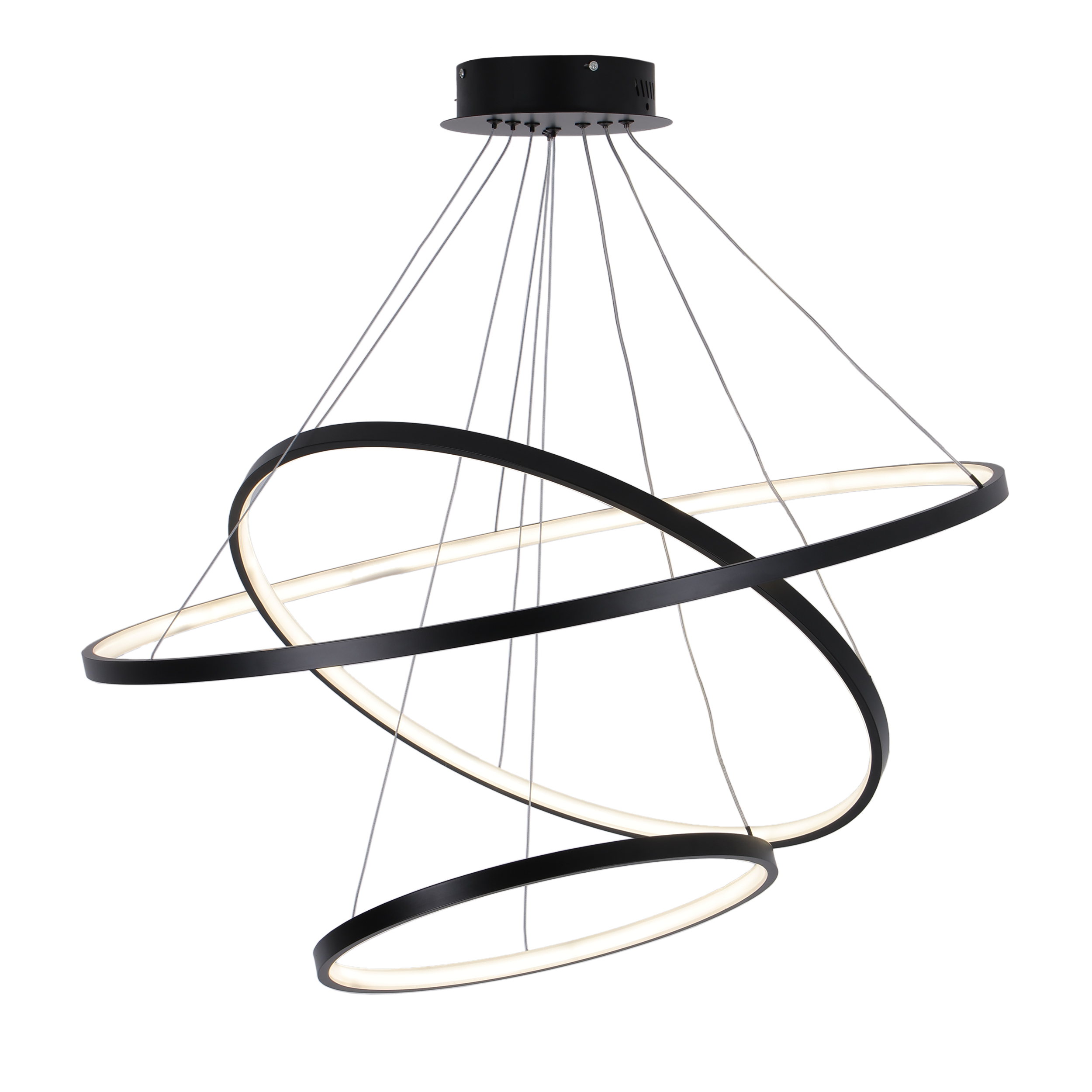 Lampa wisząca Lea czarna 9200 lm LED Sanico - 11