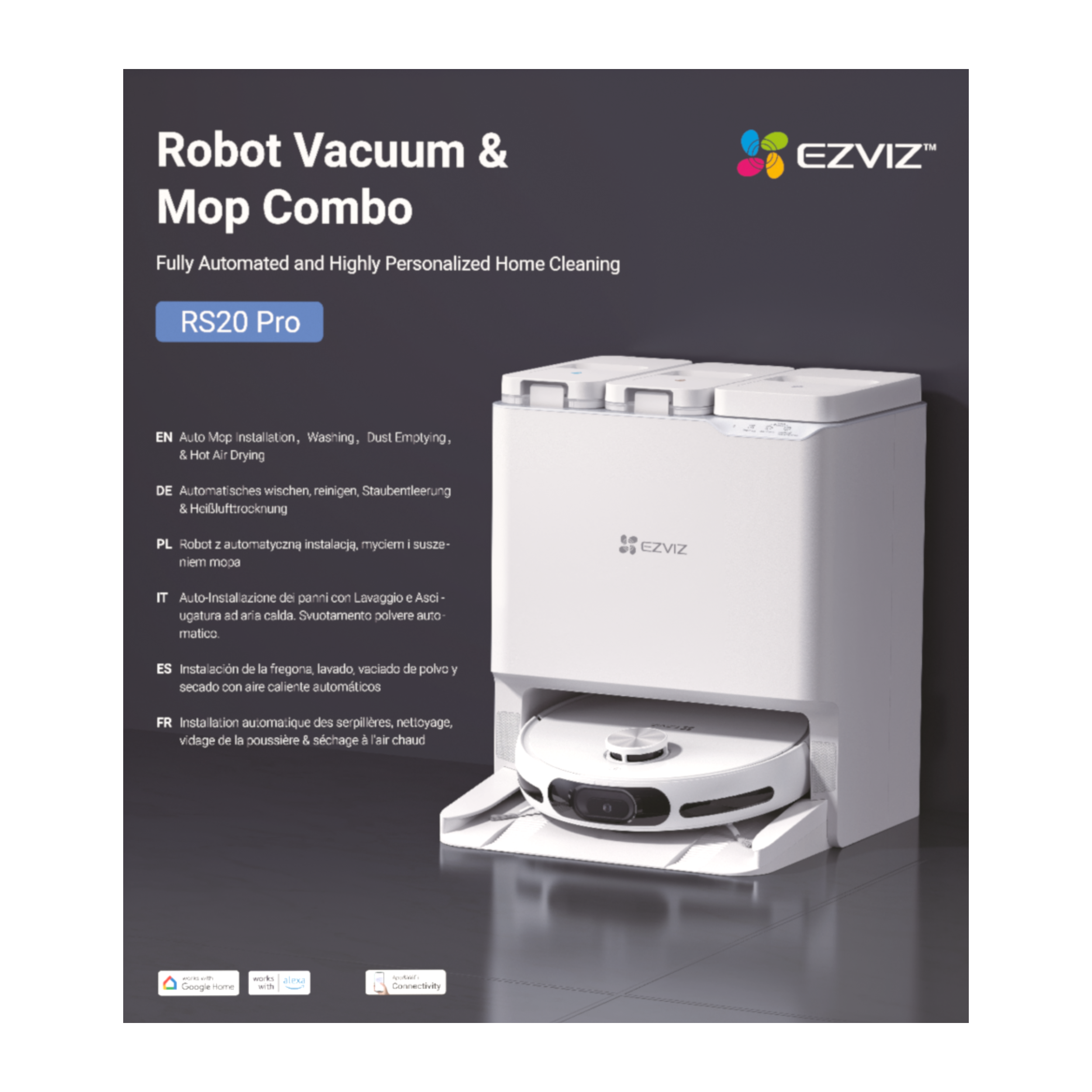 Robot sprzątający RS20 Pro Ezviz - 14