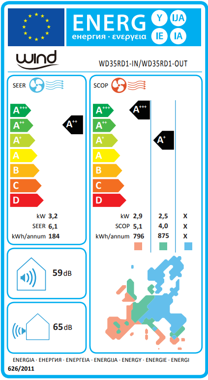 Ar Condicionado 1X1 WIND WIFI WD35-RD1 12KBTU - 3