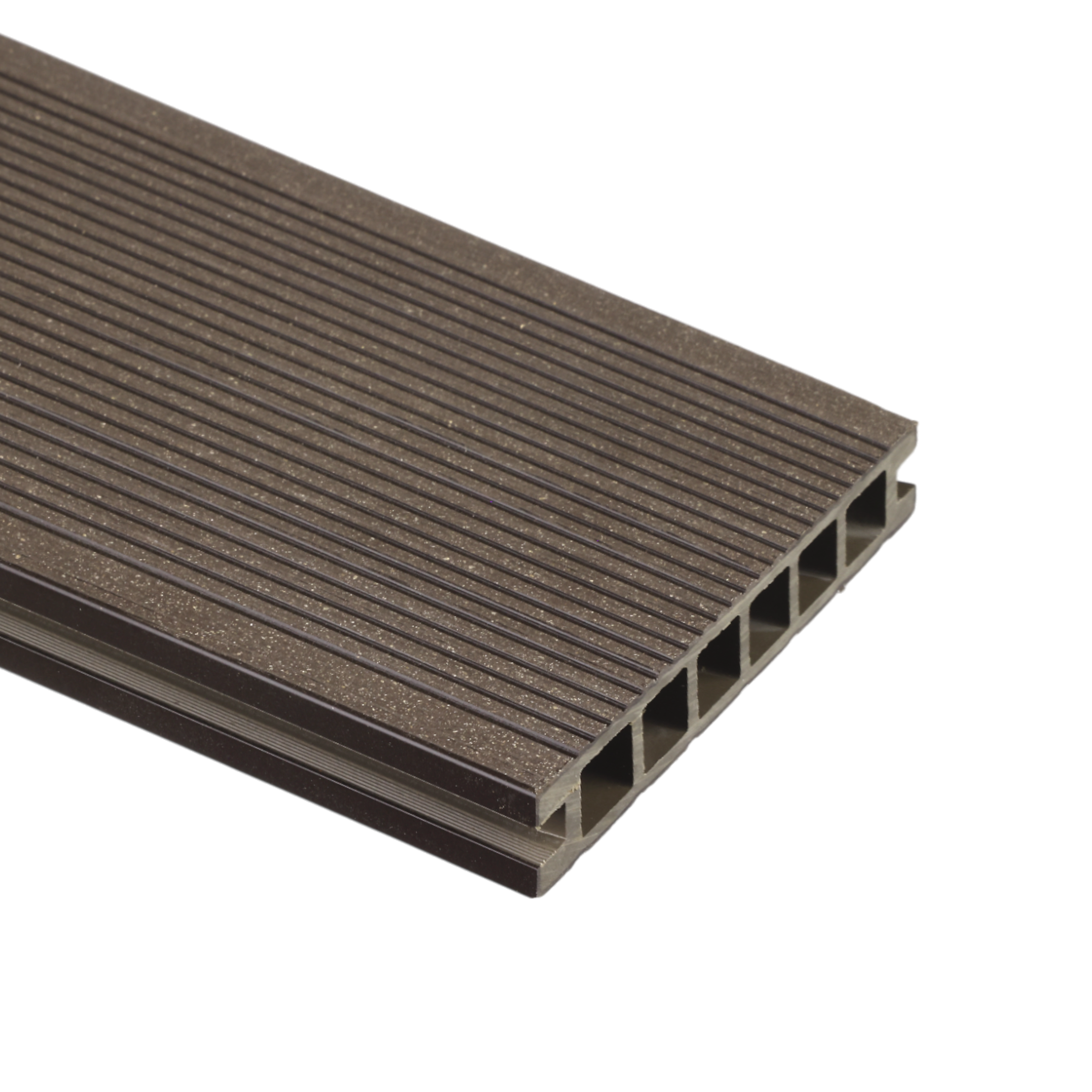 Deska tarasowa kompozytowa 14x220x2,2cm brązowa Bergdeck
