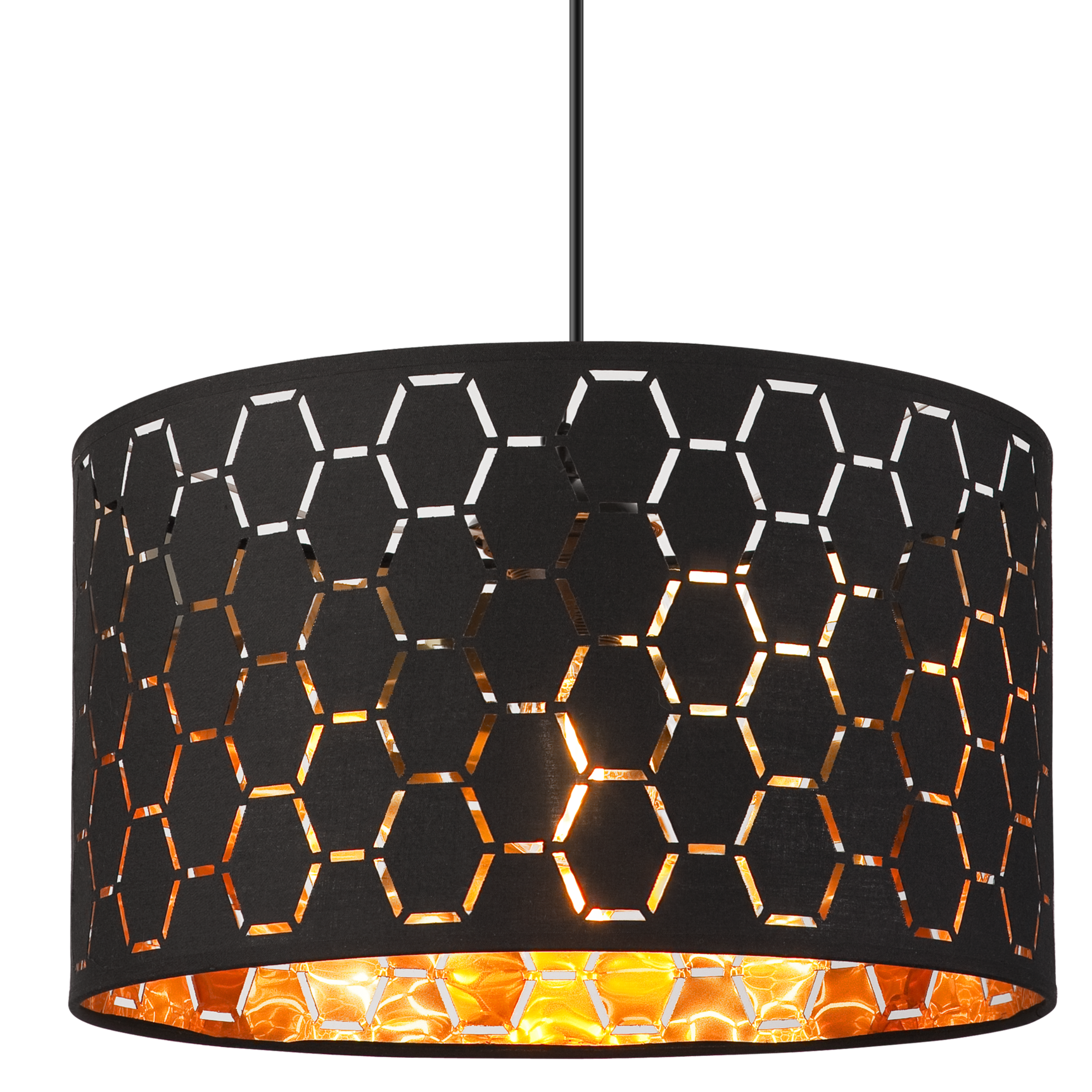 Lampa wisząca Ulle czarna E27 Lamkur - 7