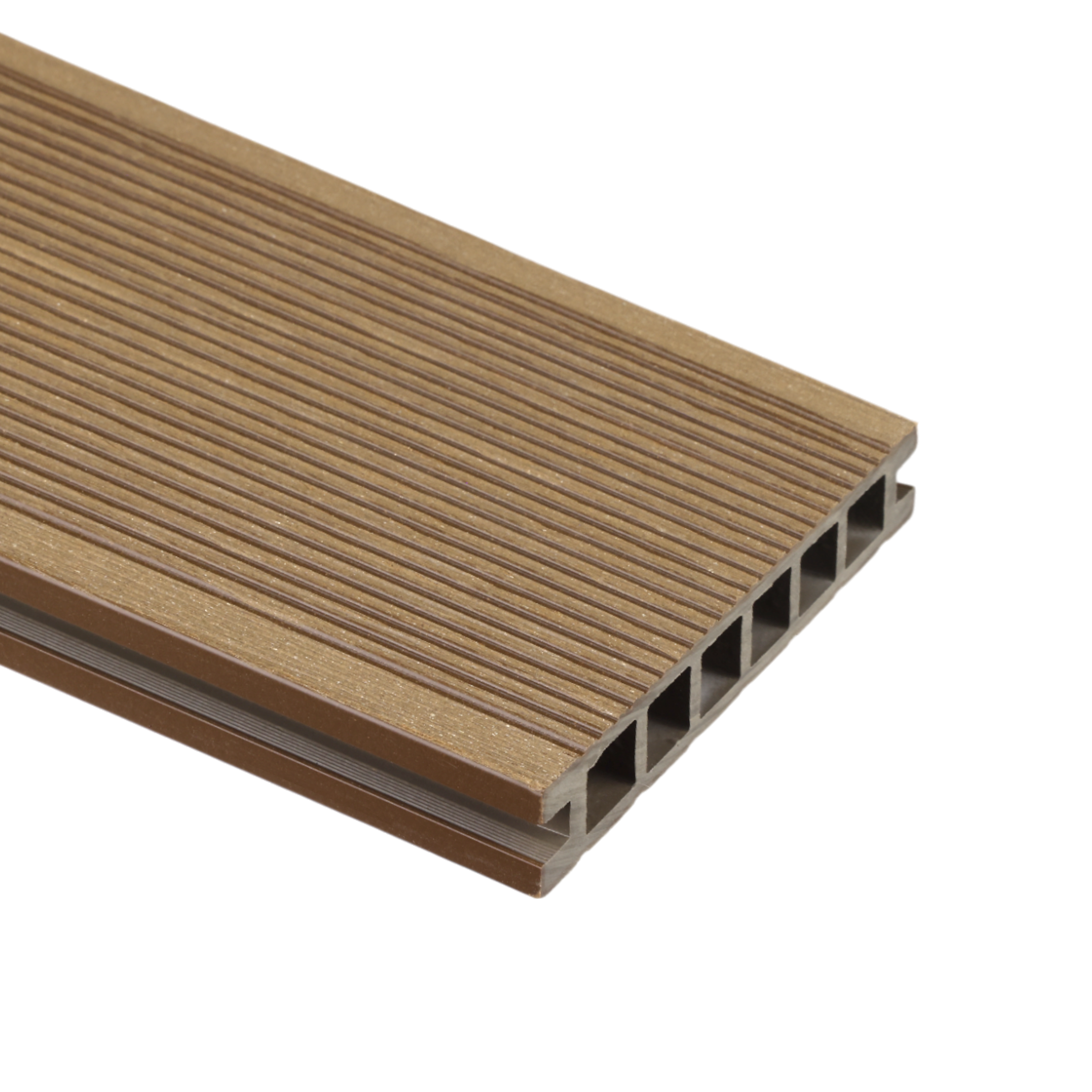 Deska tarasowa kompozytowa 14x220x2,2cm teak Bergdeck