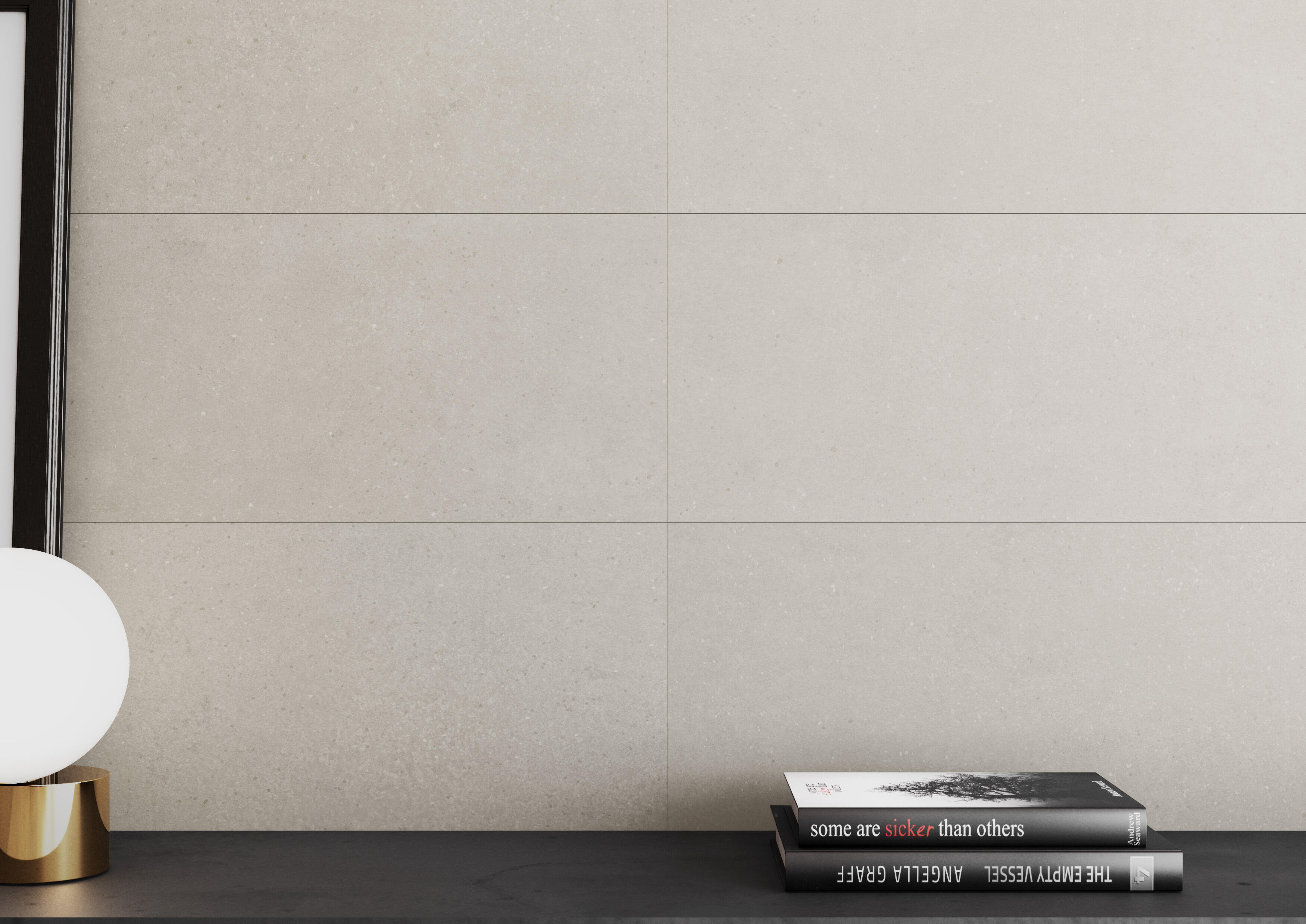 Azulejo cerámico norton efecto piedra cream 30x90 cm c1