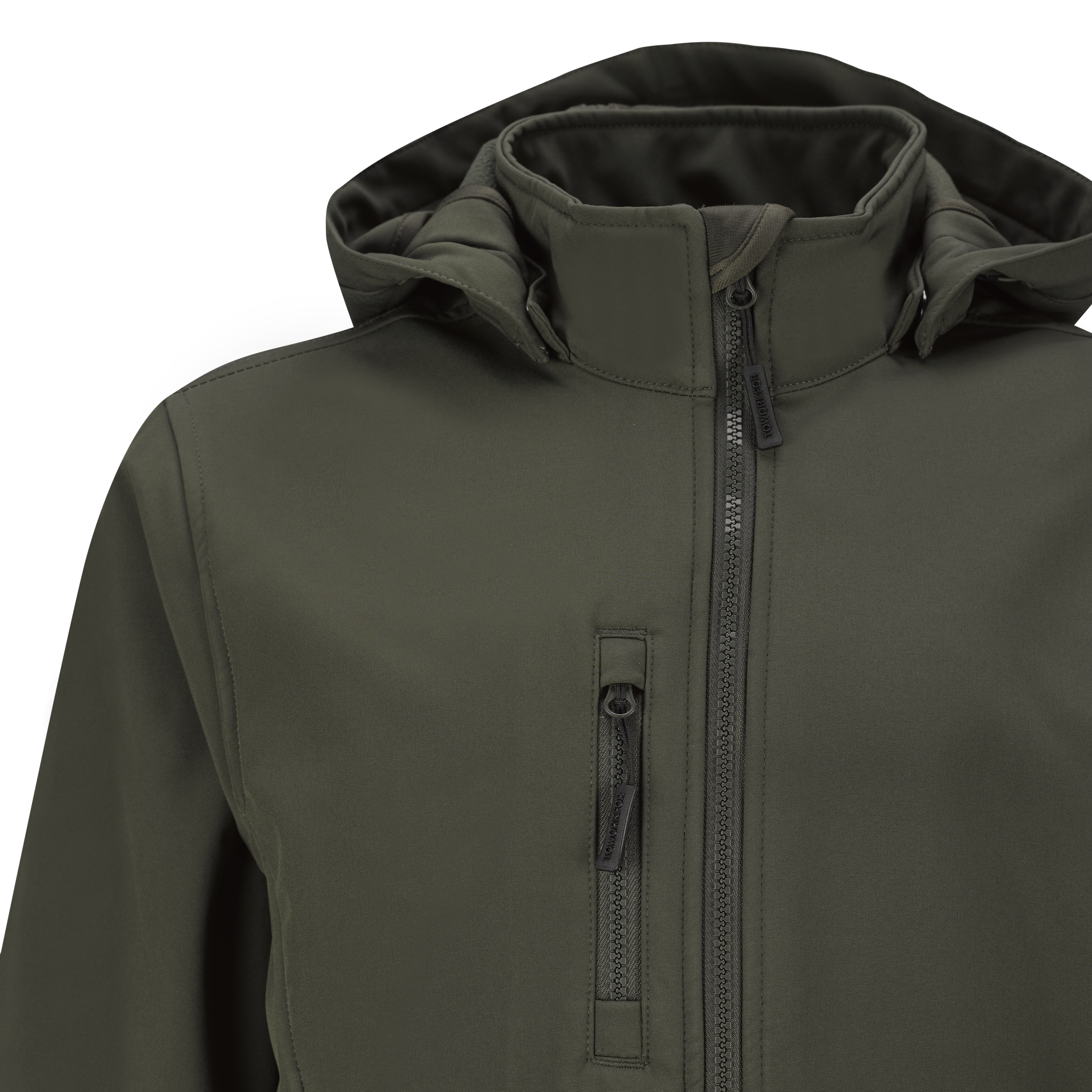 Casaco de trabalho softshell 320g/m2 verde tamanho XL Toworkfor - 4