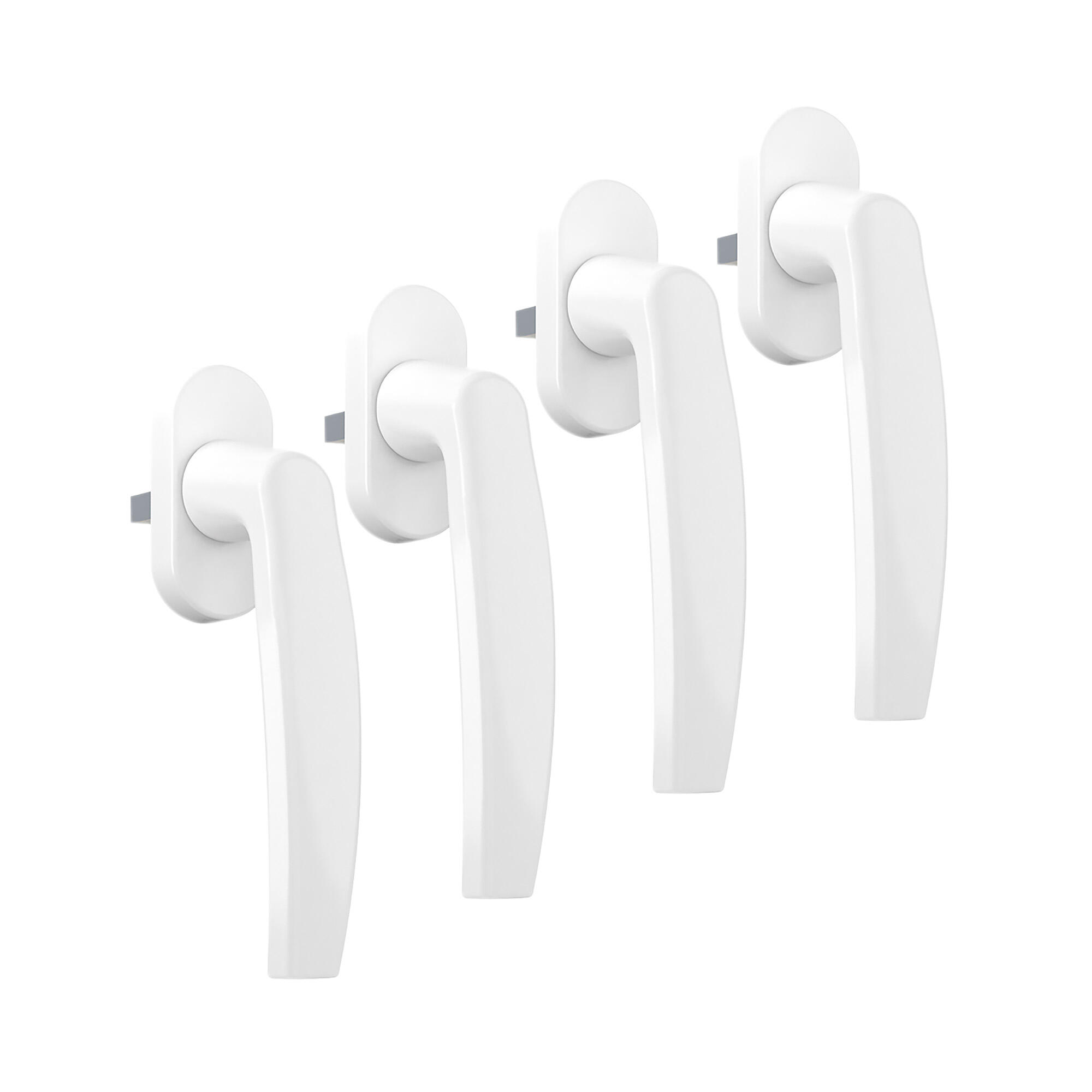 LOT DE 4 POIGNEES PVC  - 4