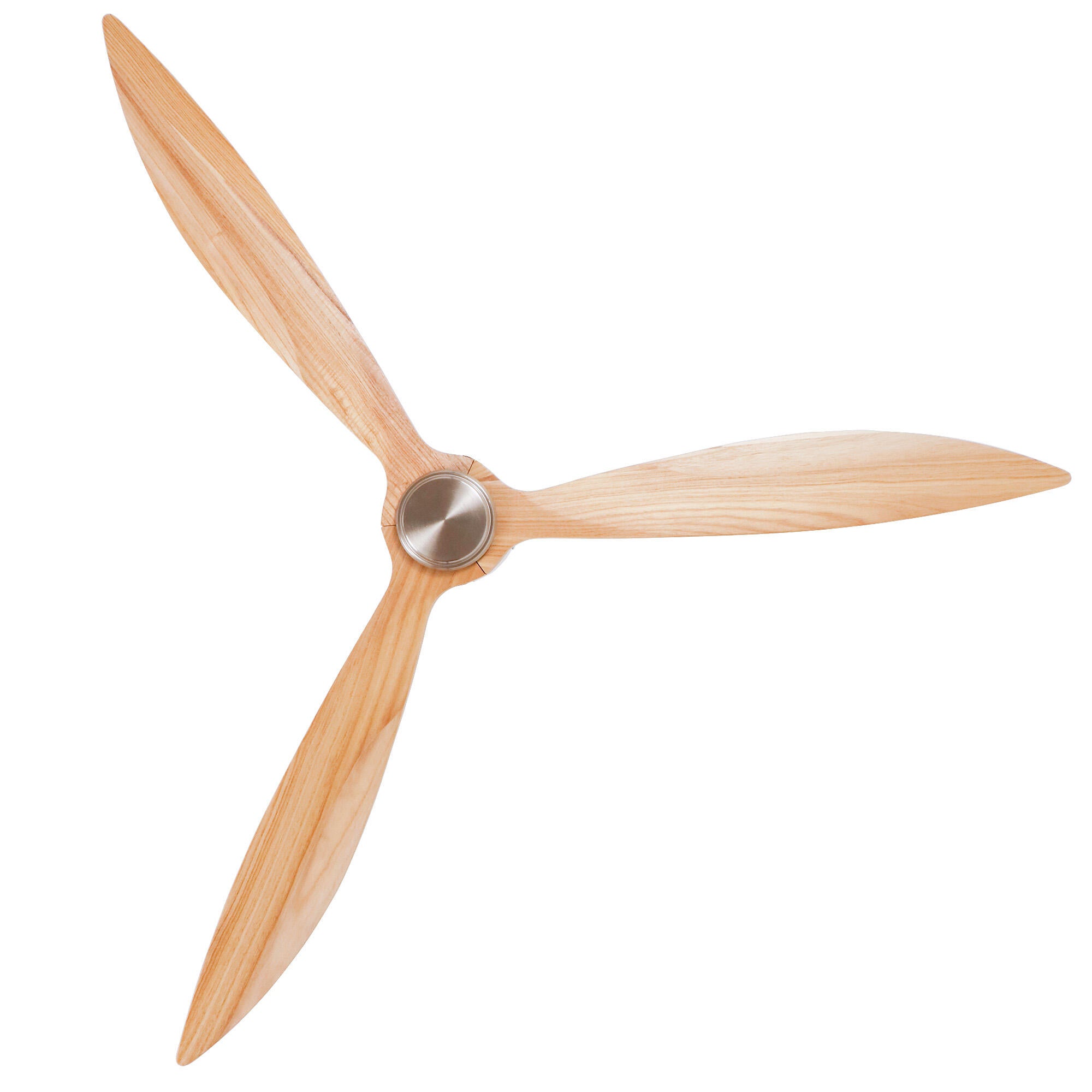 Ventilador de techo sin luz silencioso DC Arte Confort Milano gris 165 cm - 2