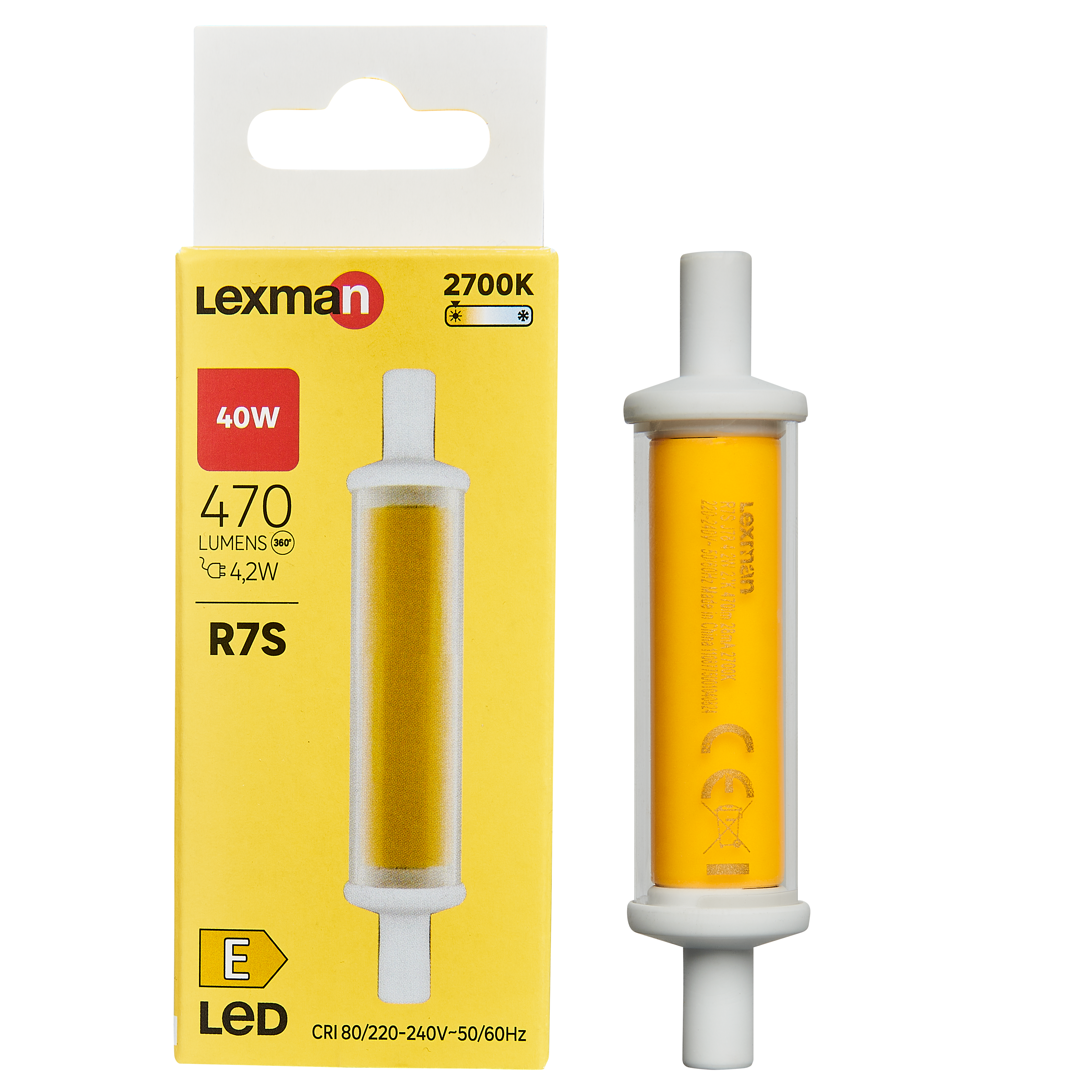 Żarówka R7S COB J78 4.2 W 470 lm Lexman