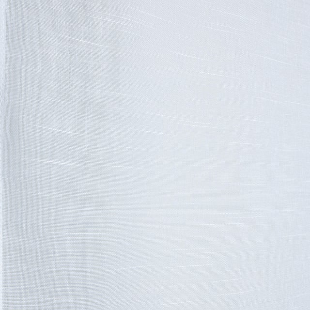 Tendina a vetro Carla bianco, tunnel 90x170 cm