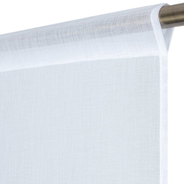 Relaxdays Tenda a Fili, 90x245 cm, Accorciabile, con Passante, Porte e Finestre, Frange Separé e