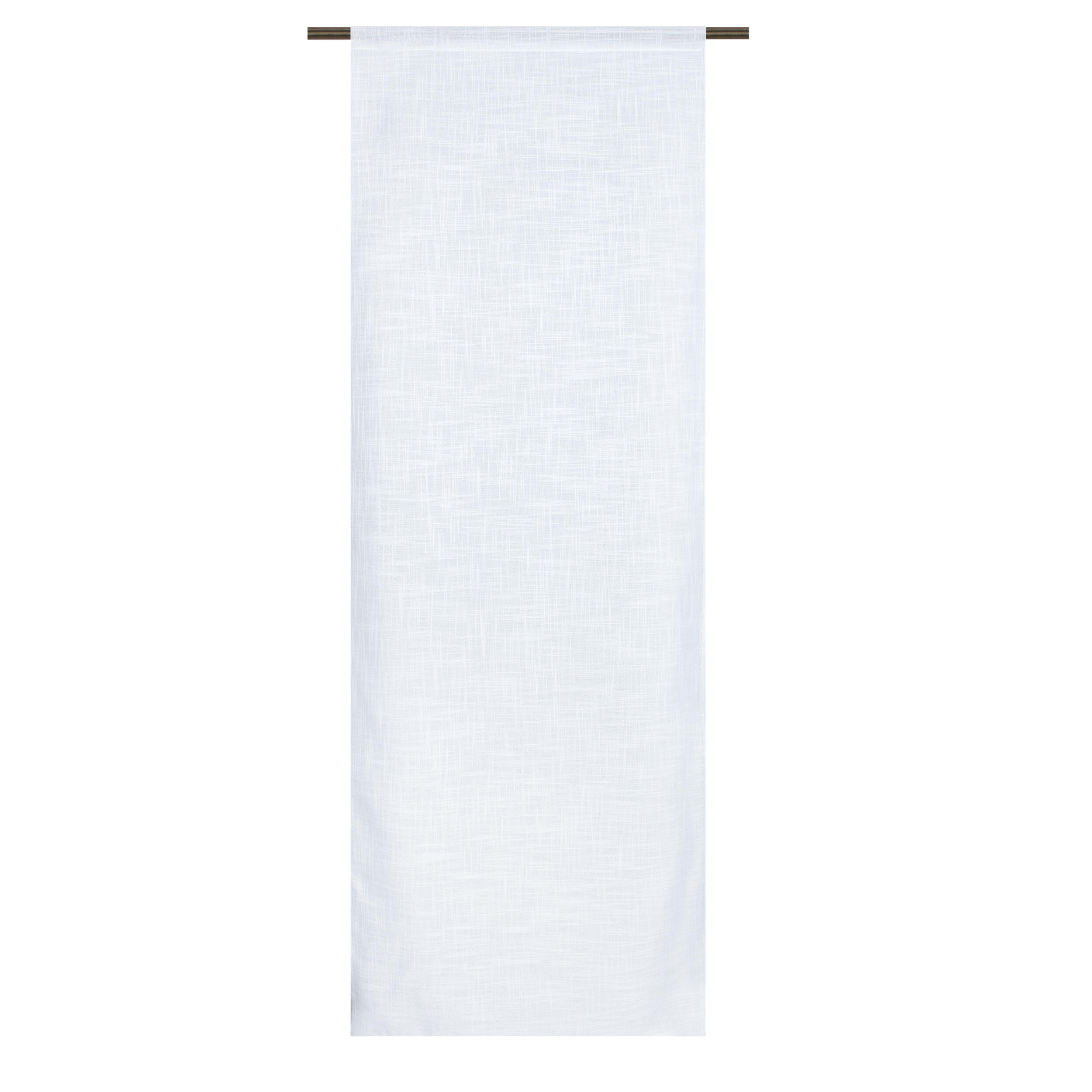 Tendina a vetro Infini bianco, tunnel 60x170 cm - 2