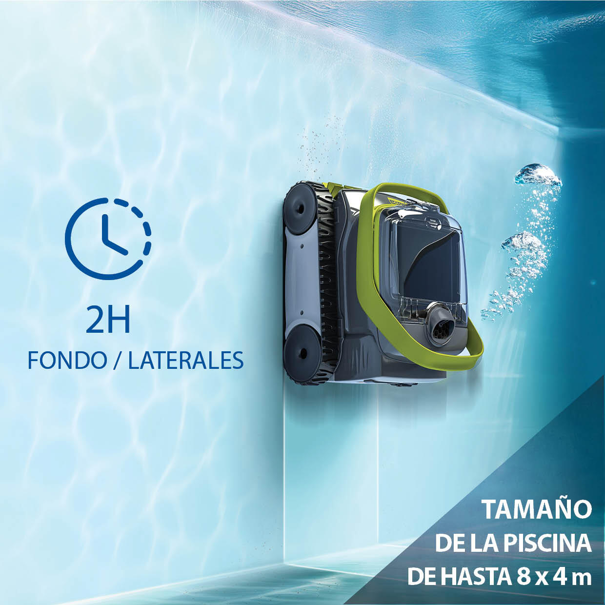 ROBOT limpa fundos piscina a bateria pixel op3220 Zodiac - 14
