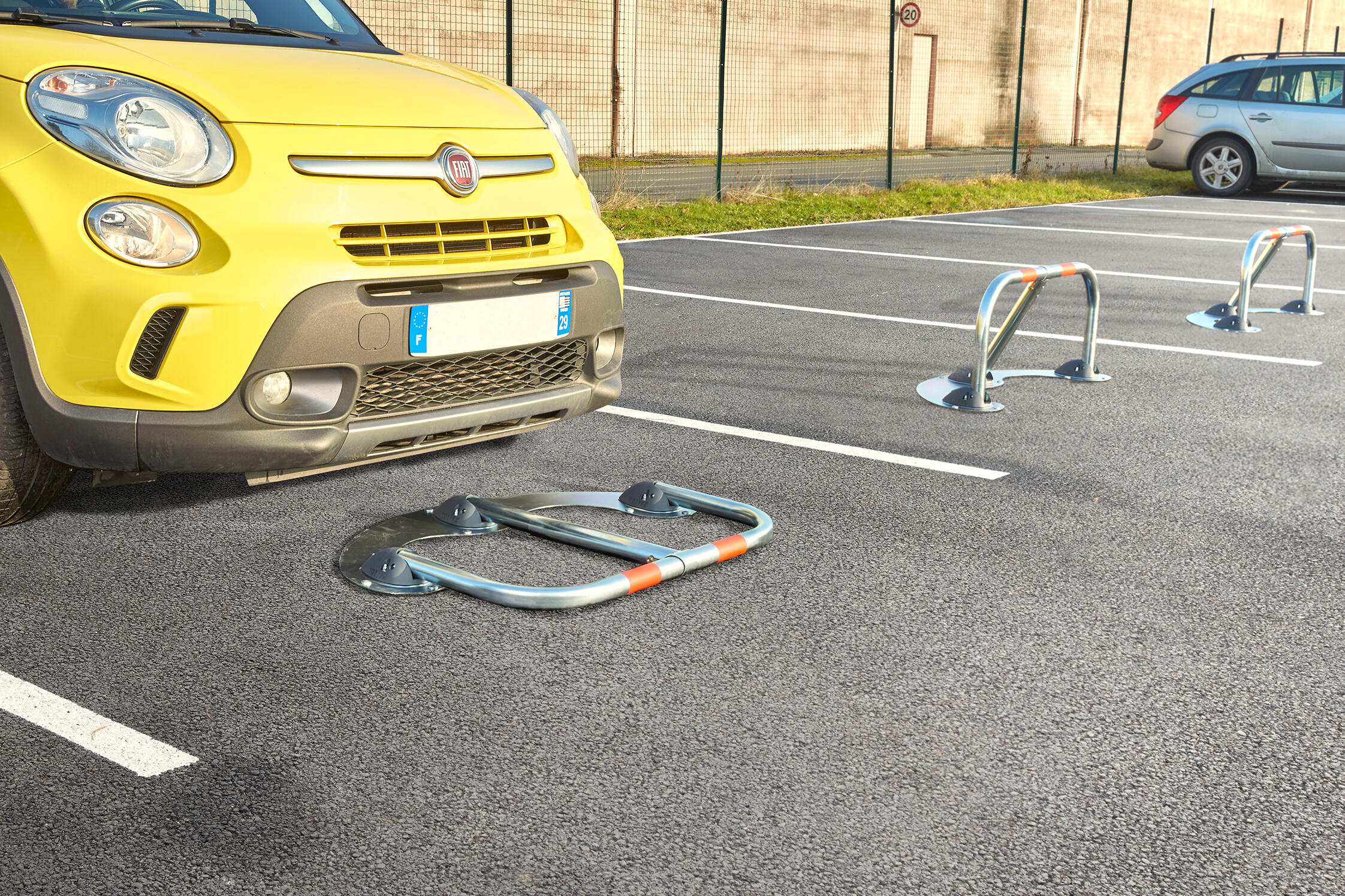 Sbarra  per parcheggio MOTTEZ Macadam 46 cm - 4