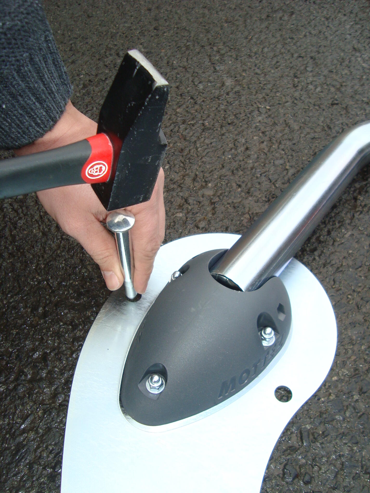Sbarra  per parcheggio MOTTEZ Macadam 46 cm - 14