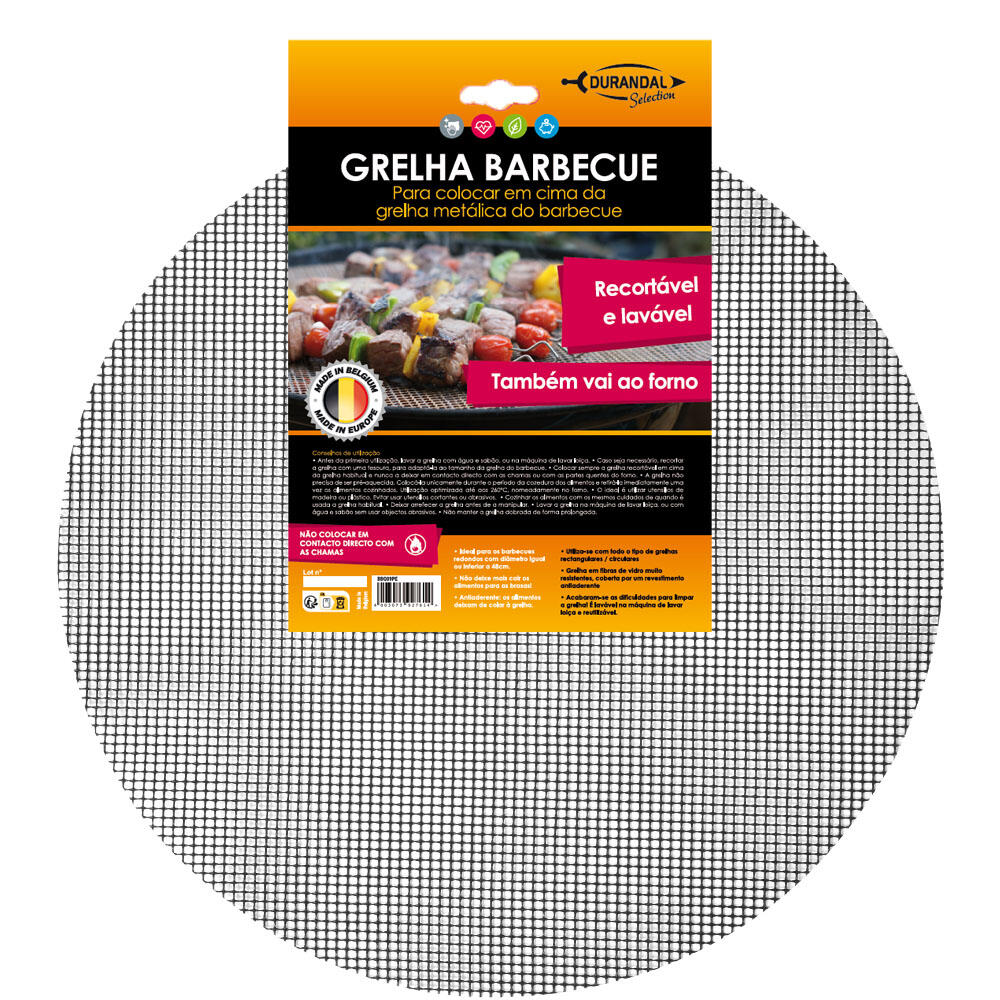 Grelha BBQ BARBECUE REDONDA 48 CM - 2