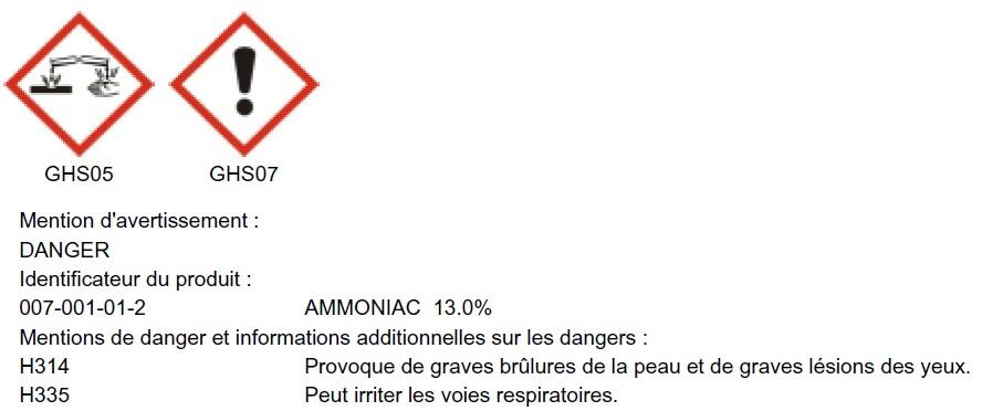Ammoniaque alcali 1 L - ONYX - 3