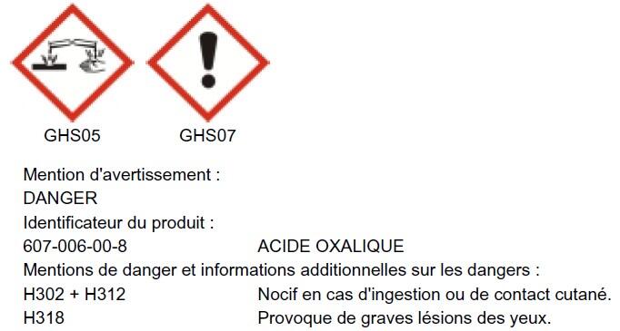 Dégriseur multi usage acide oxalique sel d'oseille 750 g - ONYX - 3