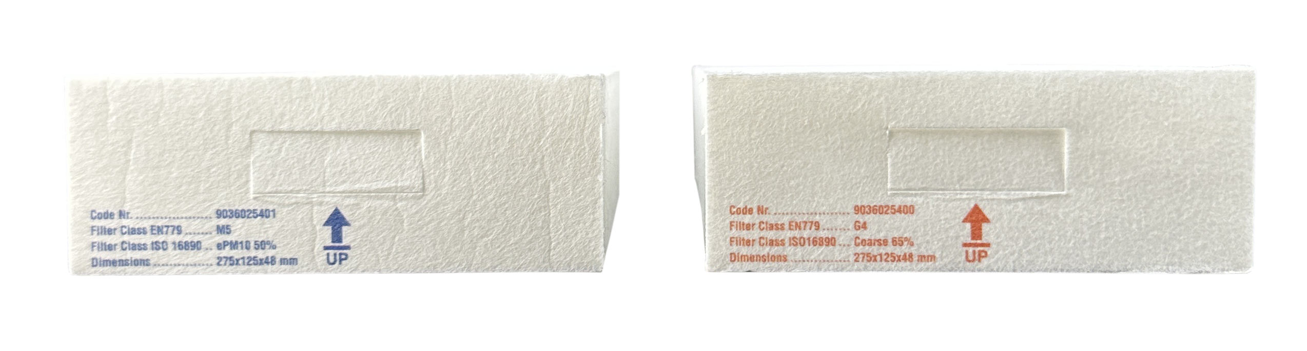 Kit filtre M5 + G4 Domeo S&P de diamètre 120 mm - 3