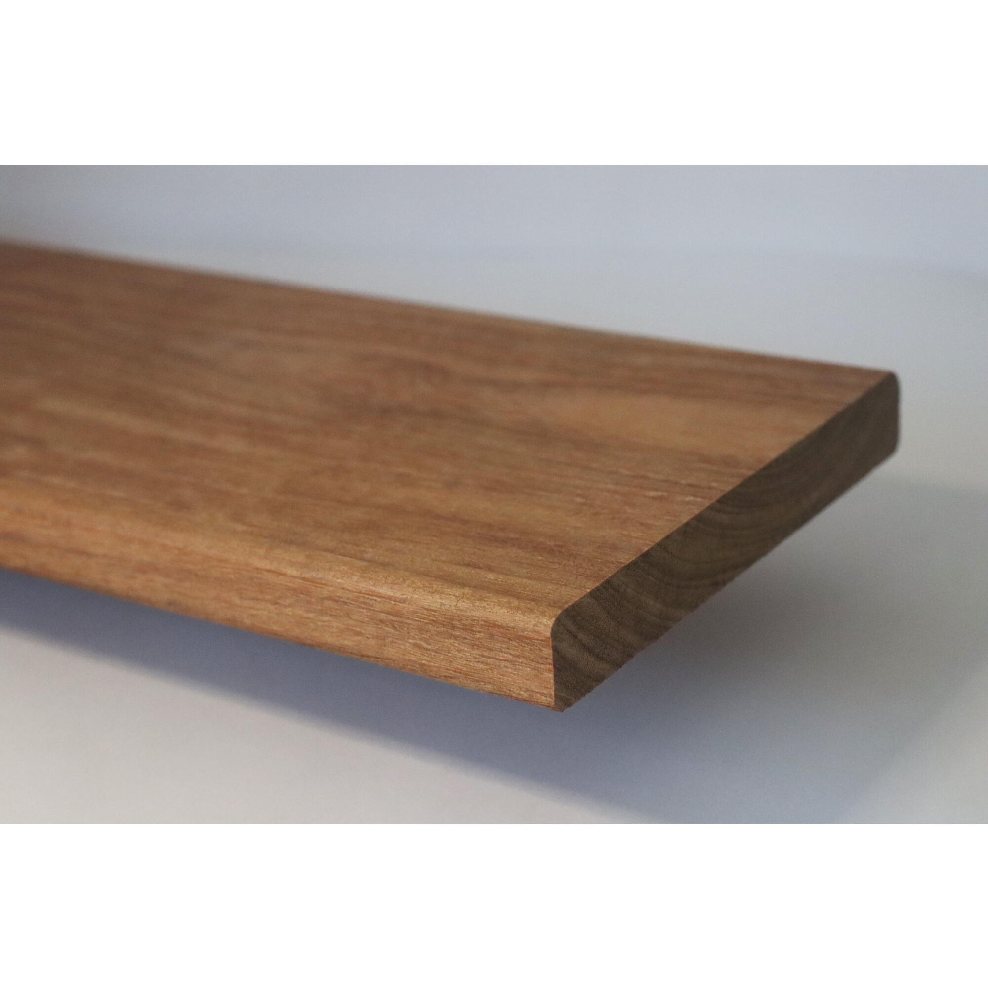 Pack 5 lamas madera tropical Cumaru 14.5 x 155 cm y 21 mm marrón clase de uso 4 - 7