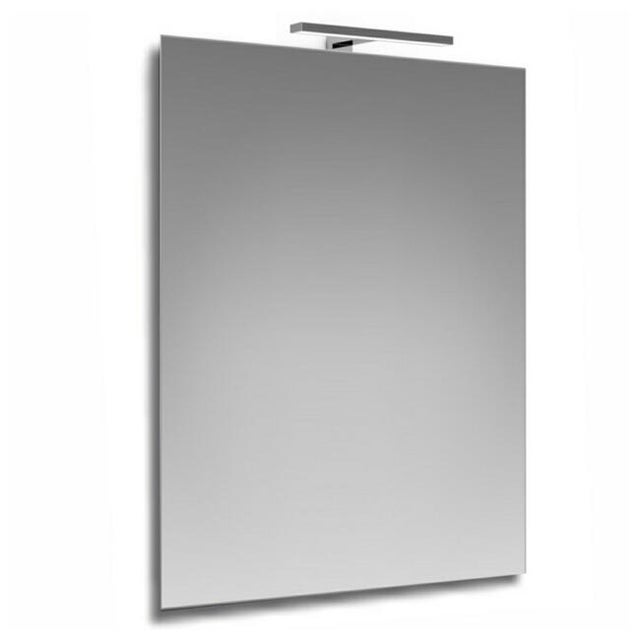 Specchio con illuminazione integrata bagno rettangolare Entry L 60 x H 80 x P 2.5 cm trasparente