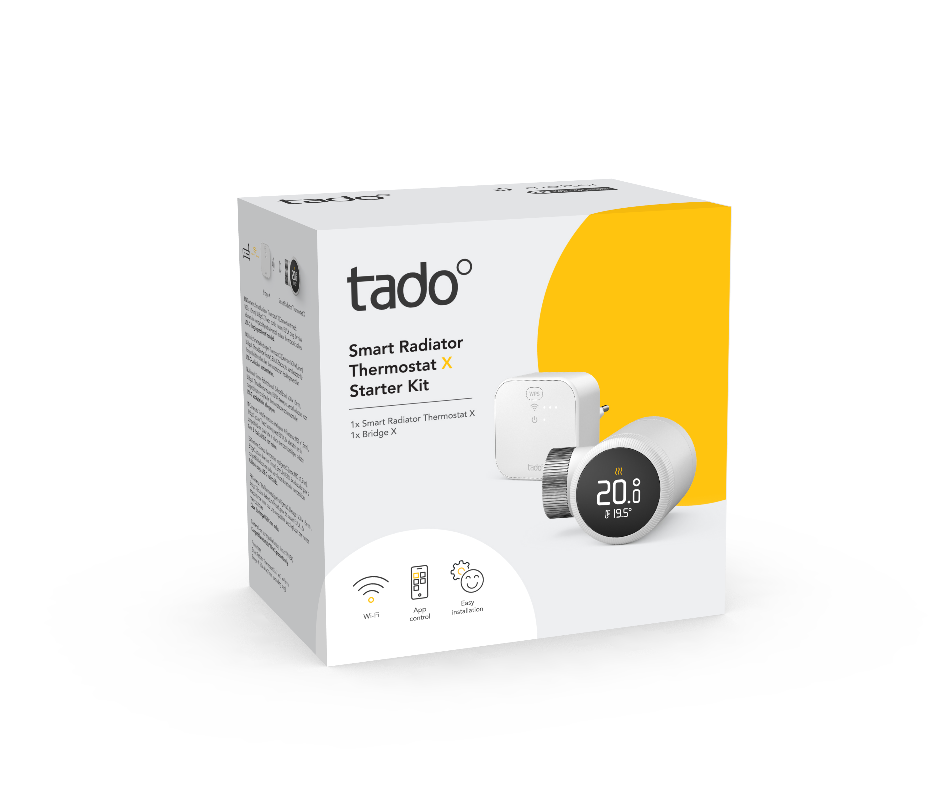 Kit têtes thermostatiques connectées TADO X - 5