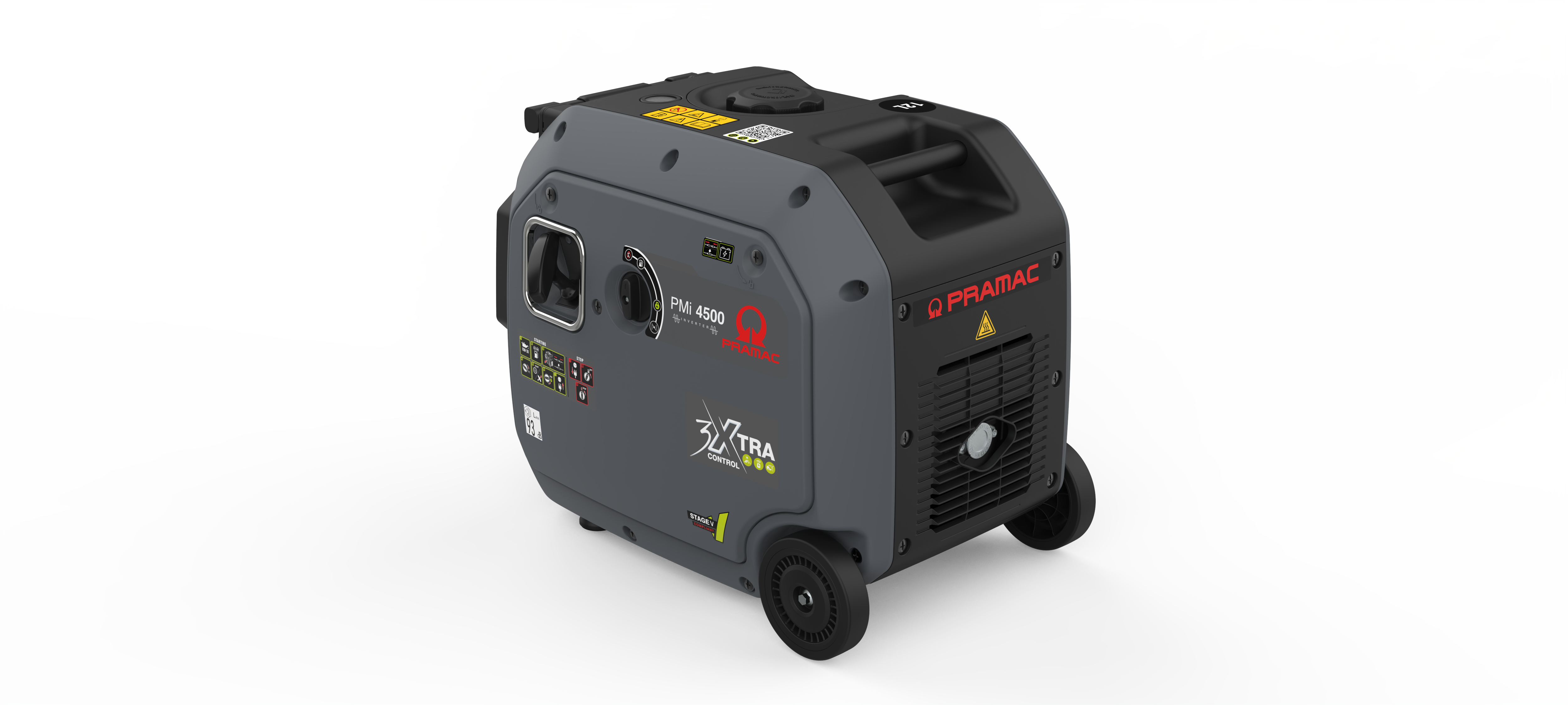 Gerador de inverter Pramac PMI4500 SOL MONOFÁSICO 3800 W - 3