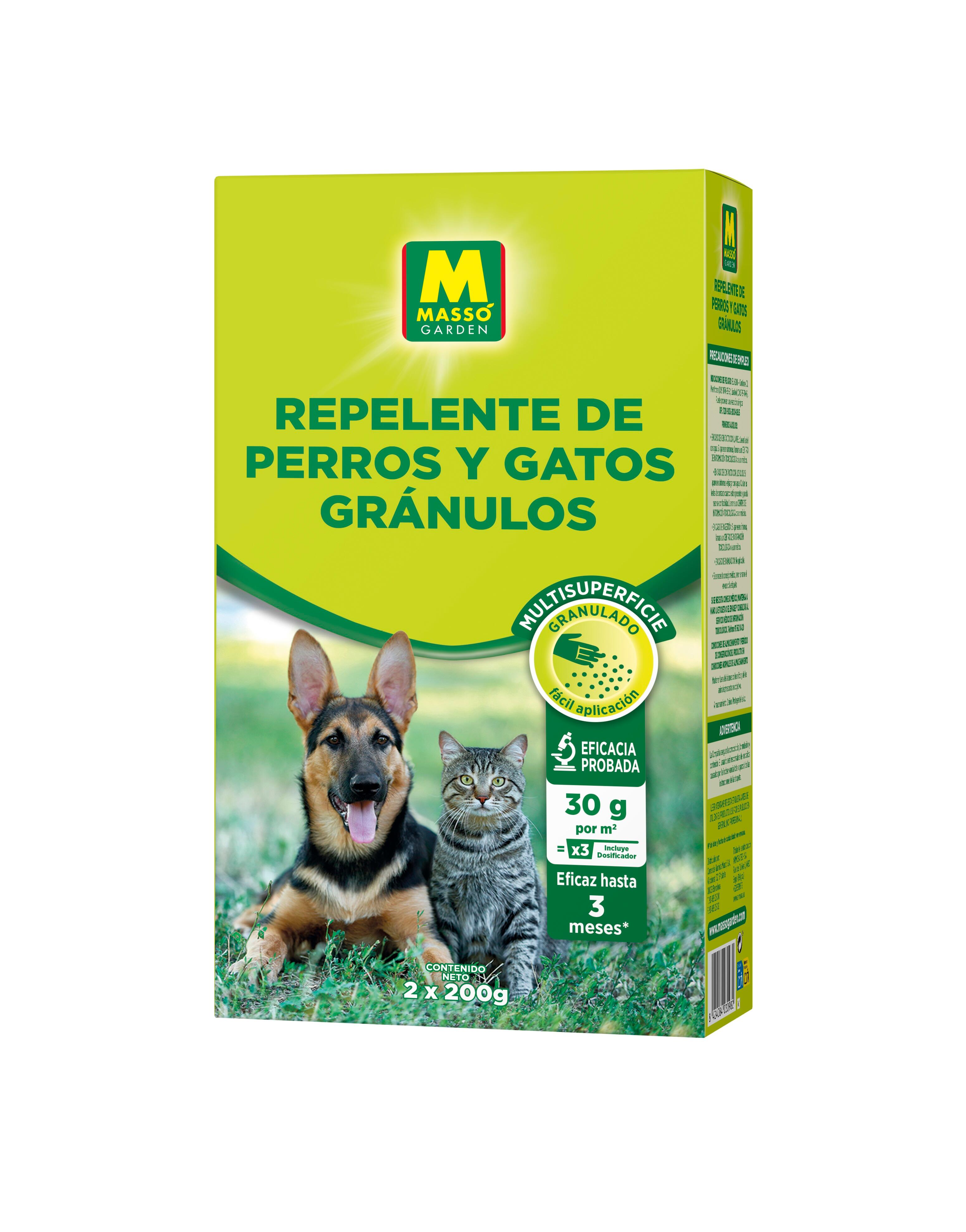 Repelente de perro y gato massó 400g
