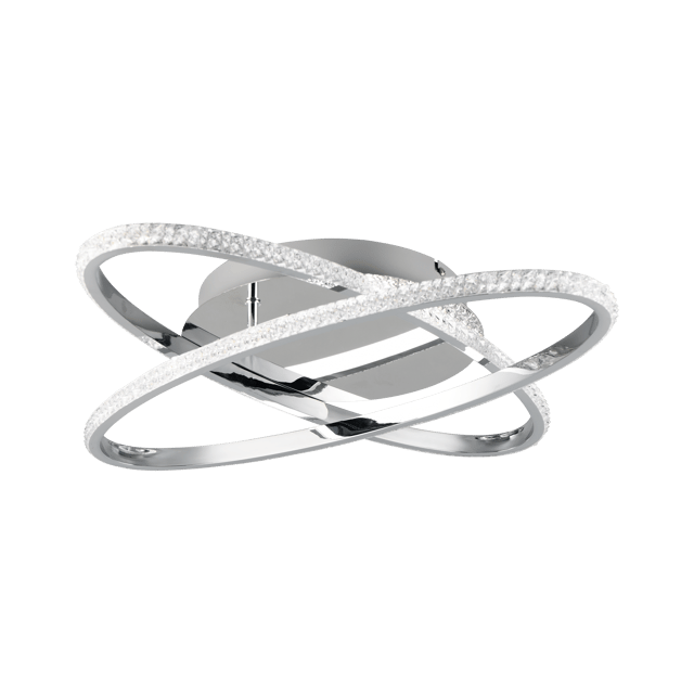 Lampa sufitowa Lane LED 3500LM 4000K srebrna TRIO LIGHTING INTER