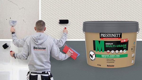 L’Enduit prêt à l’emploi pour murs et plafonds