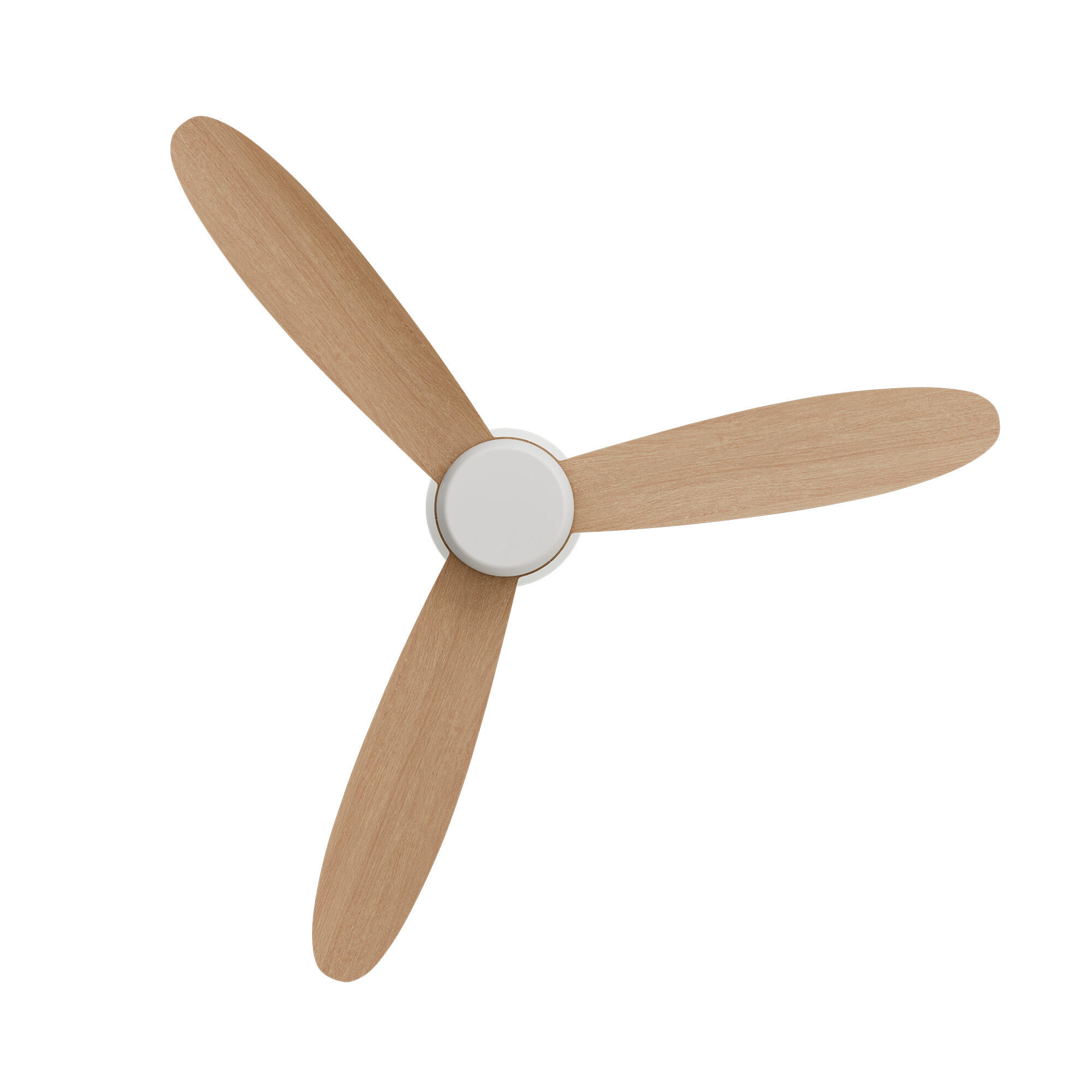 Ventilador de techo con luz silencioso DC Arte Confort Phoebe M Blanco Fsc blanco 122 cm - 2