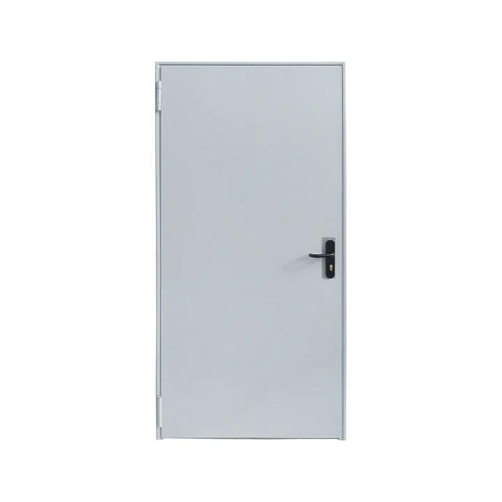 Porta corta-fogo branco lisa 90x207 cm direita - 3