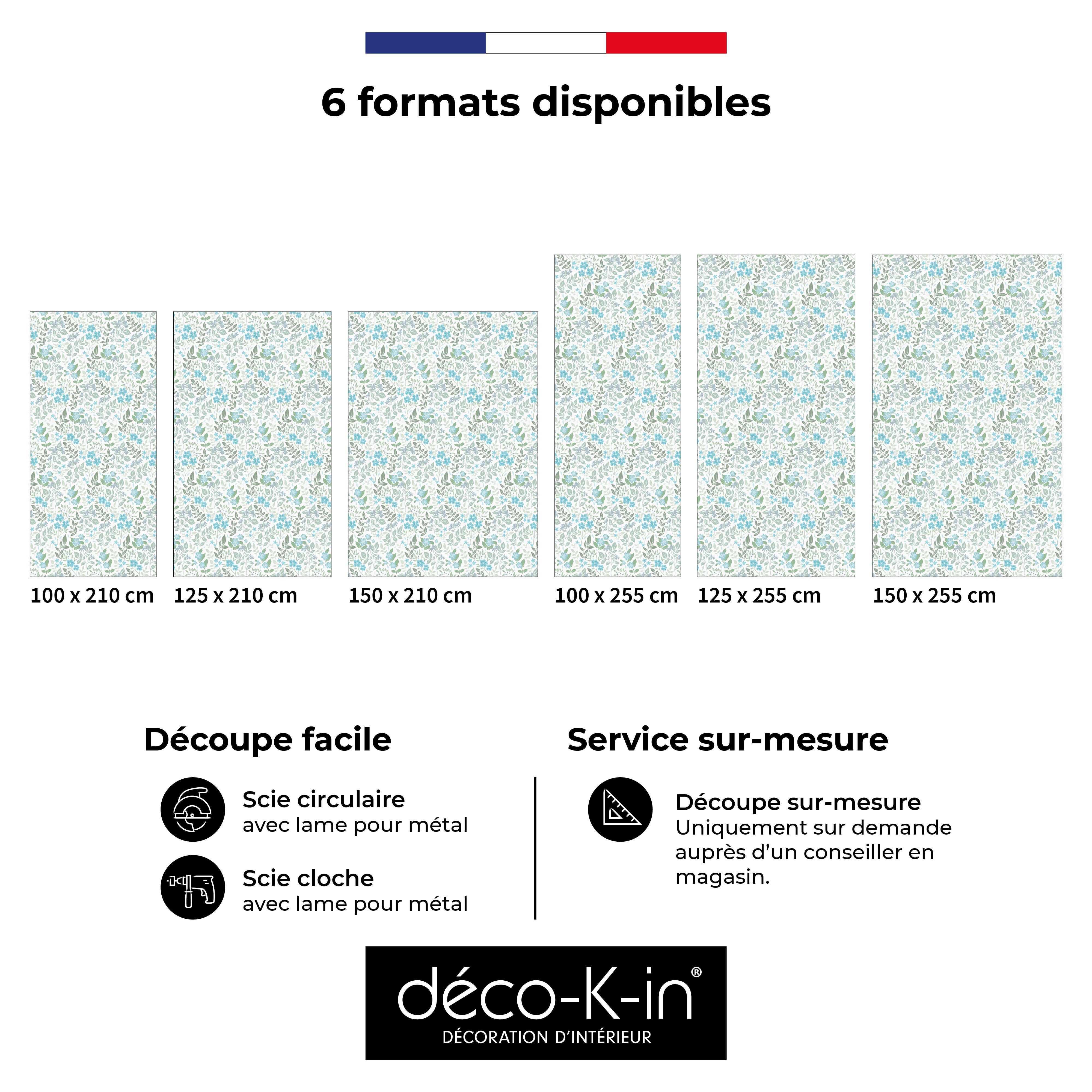 Panneau mural déco H.210 x l.100 cm liberty mat Liberty mat DECO K IN ...
