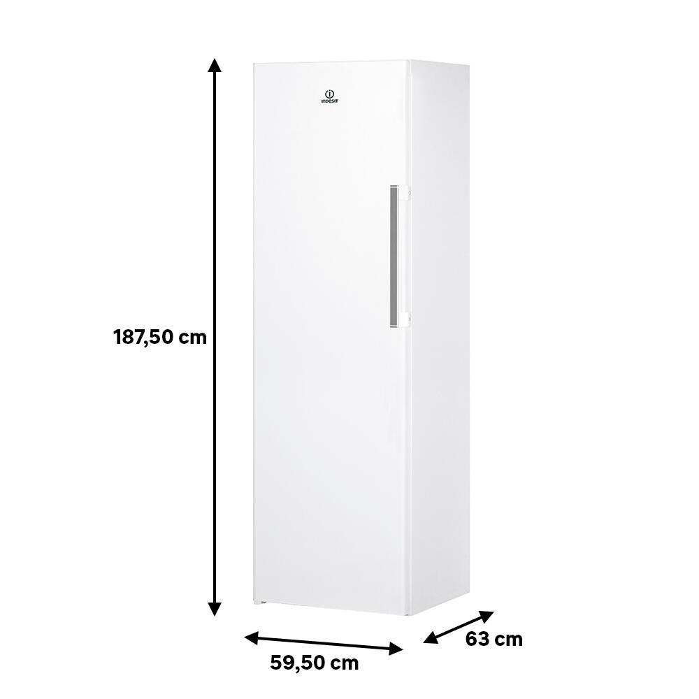 Congelador vertical INDESIT UI8 F2C W 188x60cm 263L blanco clase E - 3