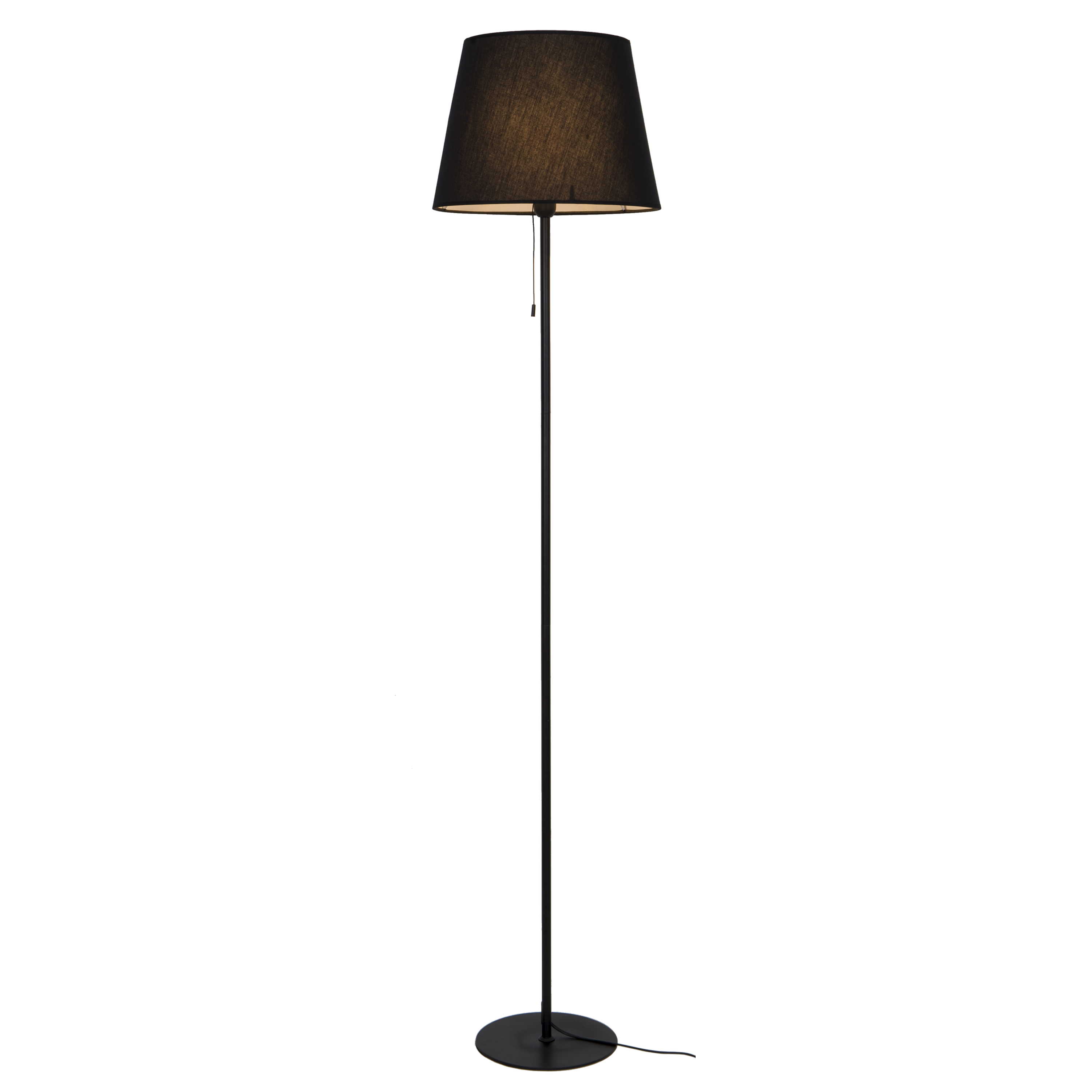 Lampa podłogowa Junon czarna E27 Inspire - 7