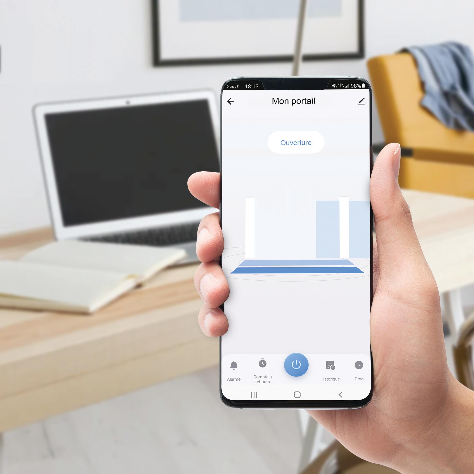 Motorisation de portail connecté coulissant AVIDSEN - 5