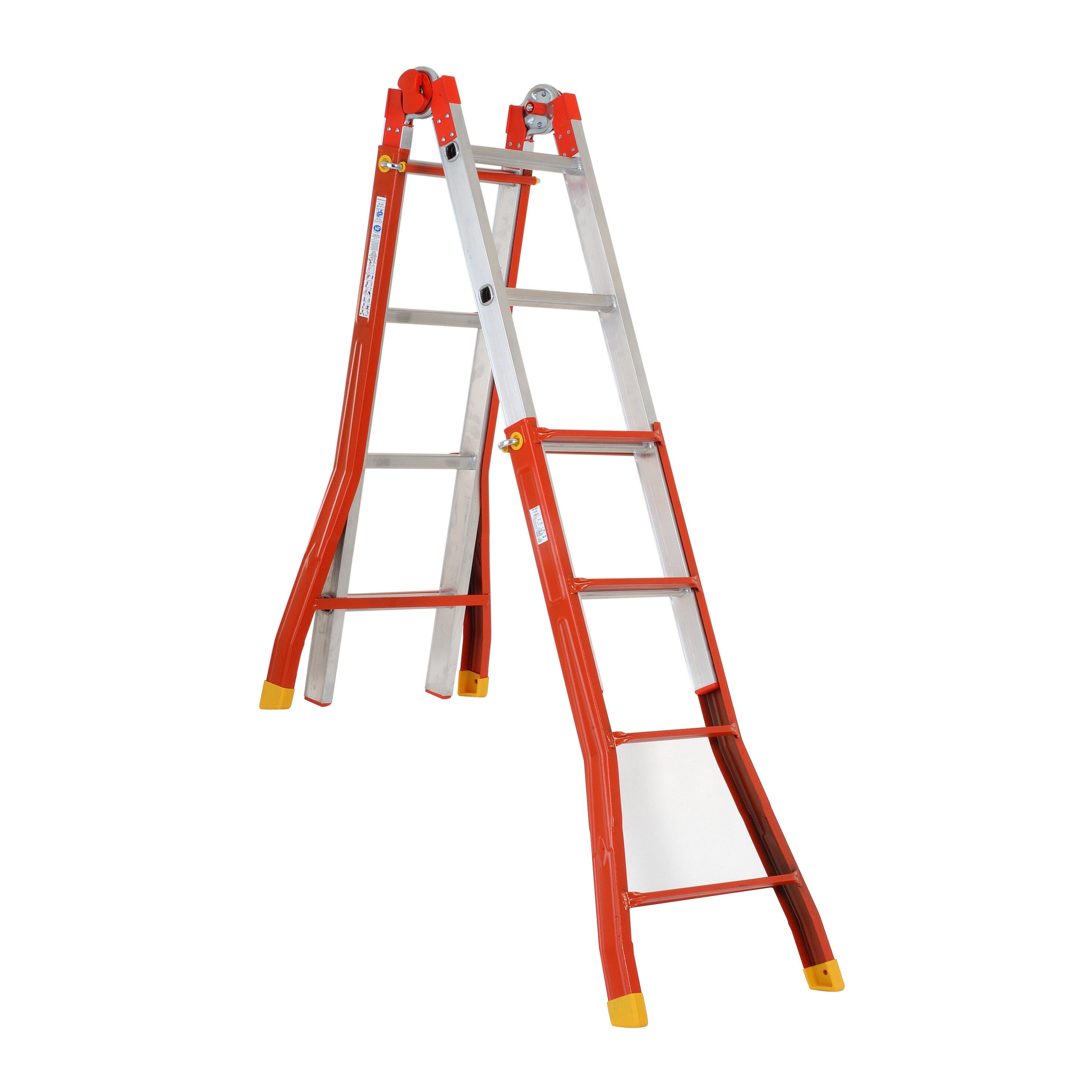 GIERRE A0040 - Scala Multifunzione Telescopica In Acciaio