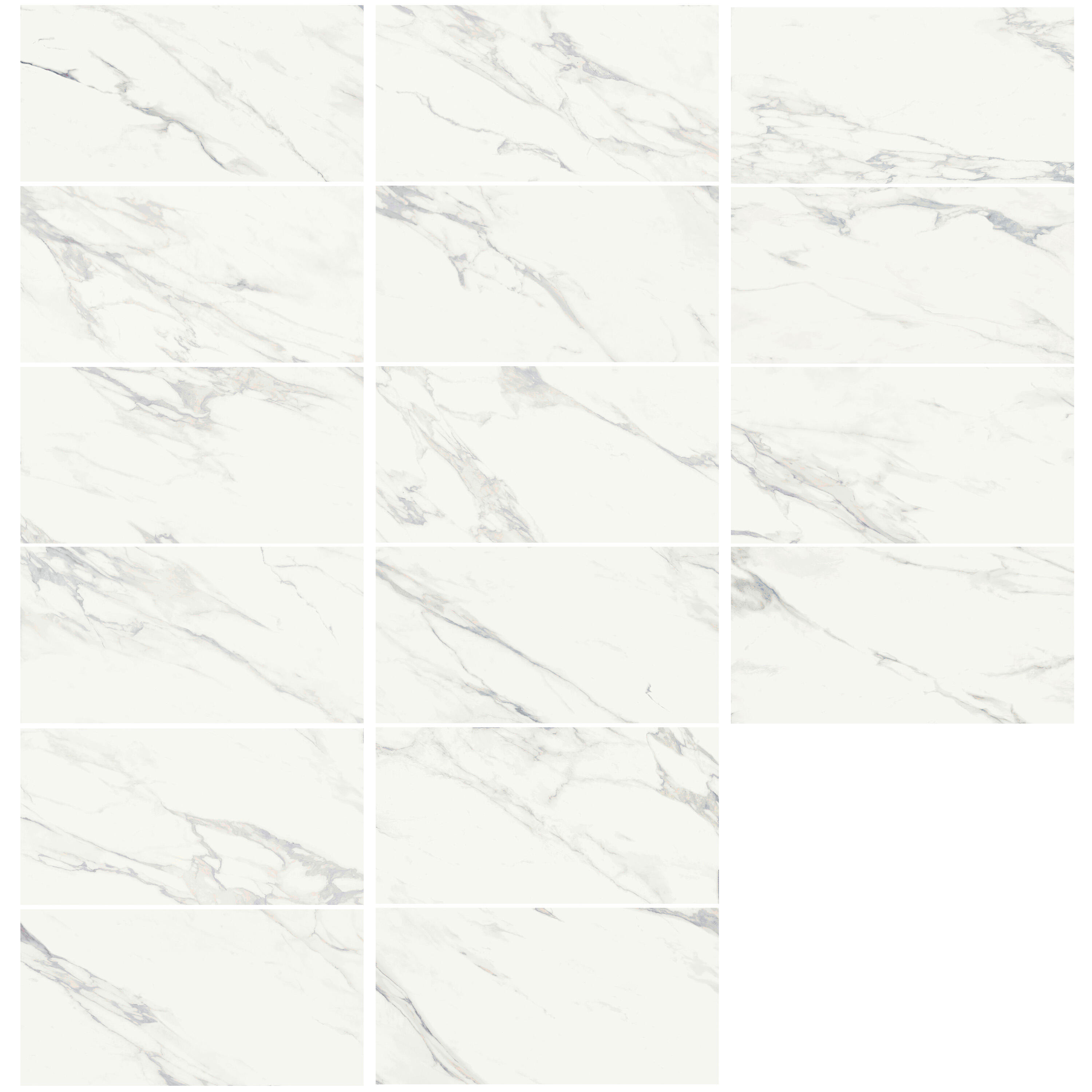 Piastrella da pavimento e rivestimento interno in gres porcellanato 60 x 120 cm rettificato bianco lucido Always traffico intenso (pei 4/5) Sp. 9 mm 1.44 mq - 3