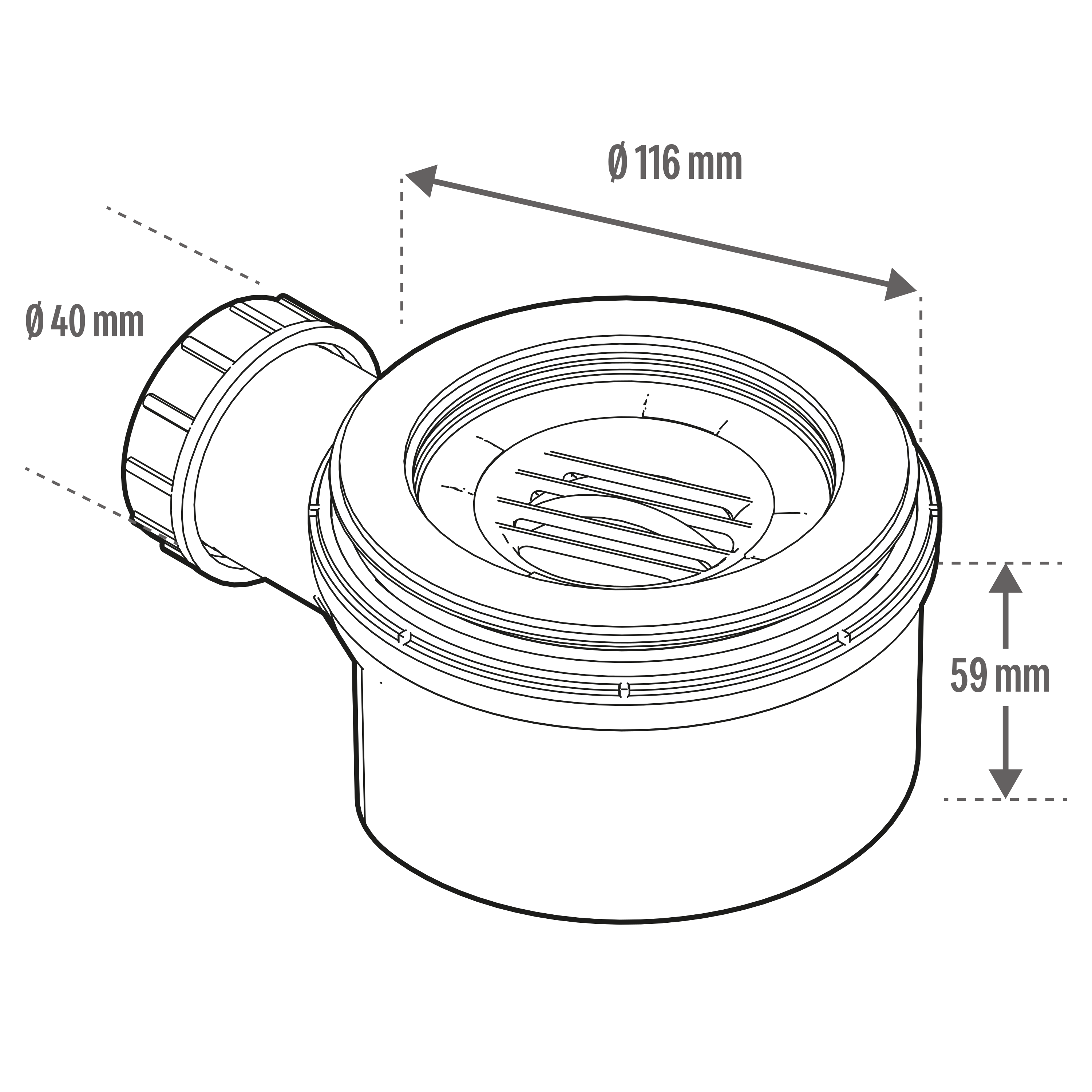 Valvula duche EQUATION s/tampa d90 a60 - 3