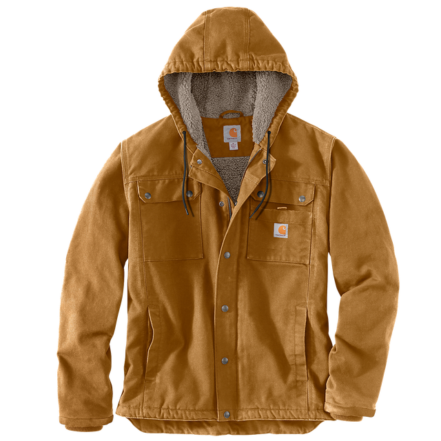 Veste de travail barlet, CARHARTT marron, taille l