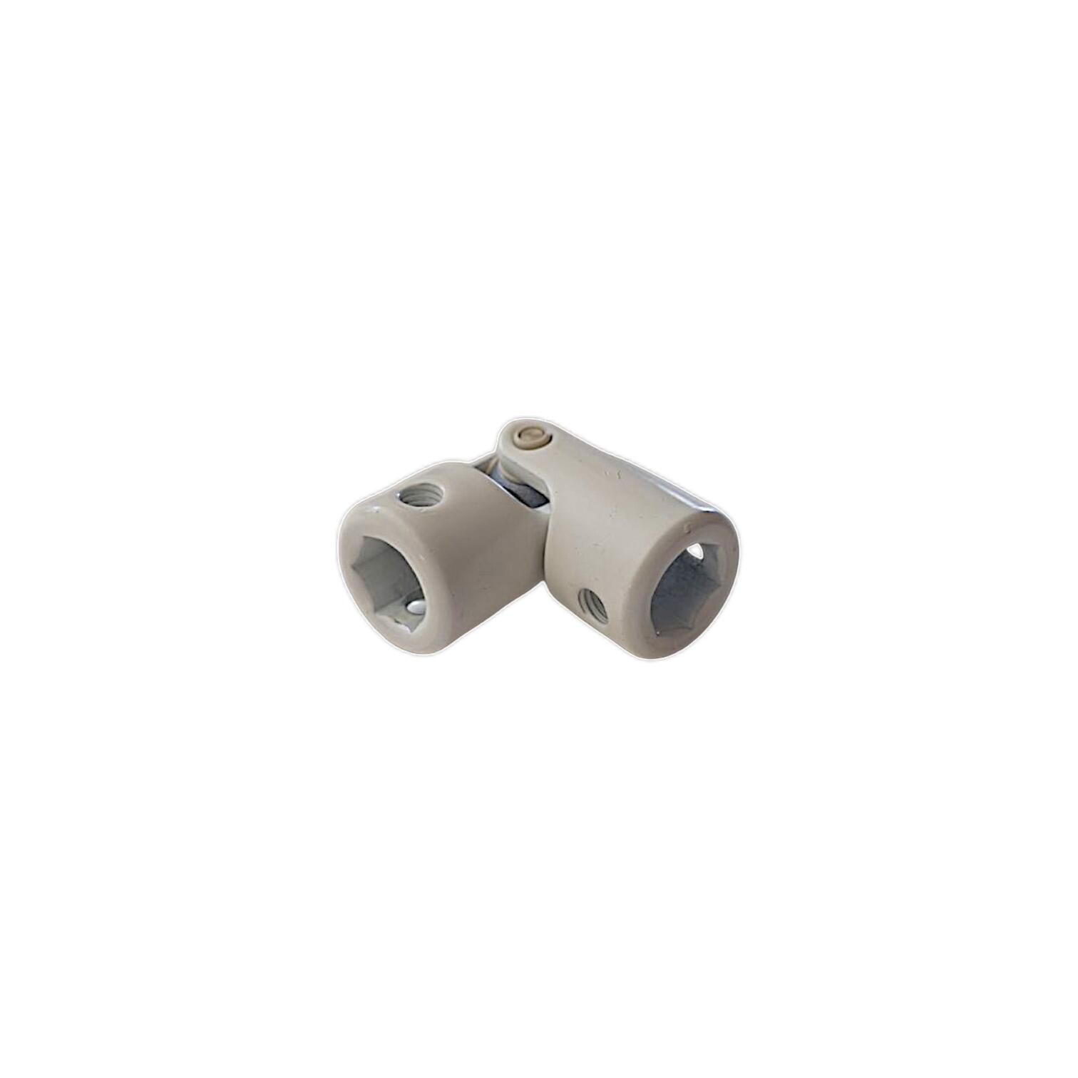 Cardan en acier laqué blanc Hexa 10mm / Hexa 10mm - 3