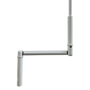 BAUHELD - Support Mural Pour Manivelle De Volet Roulant - Compatible Tiges 12 à 17 Mm - Lot De 3 Pièces Avec Poignée élastique - Fabriqué En Allemagne