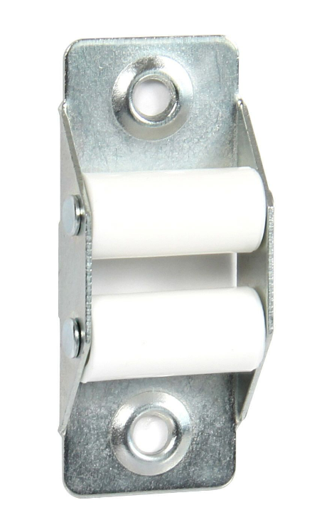 Guide sangle/volet largeur 15/22 mm en acier - Sortie verticale - 2