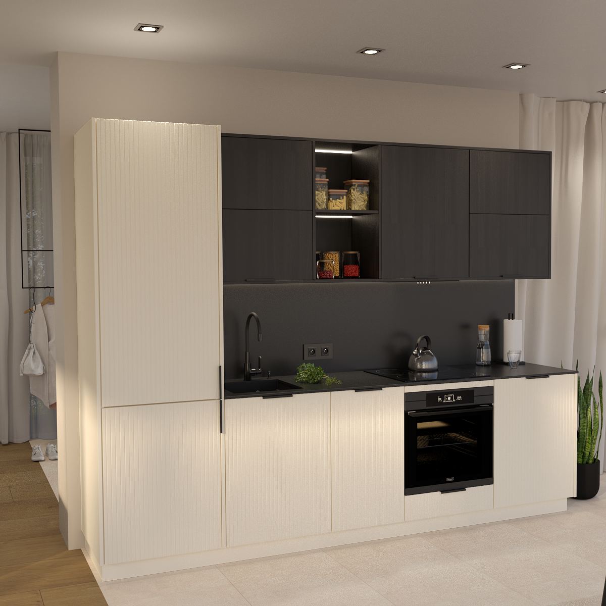 Taśma LED IP20 460 lm/m 5 m barwa ciepła POLUX - 2