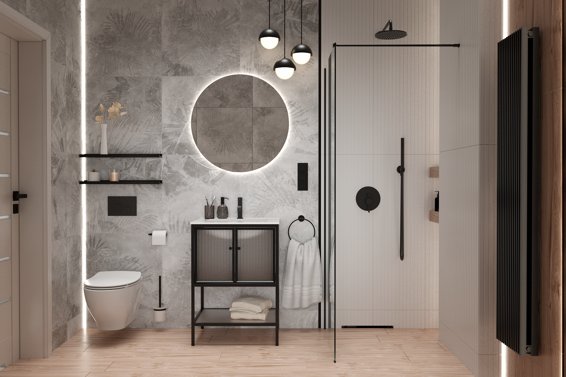 Przycisk spłukujący do stelaża czarny Circle Ravak - 5