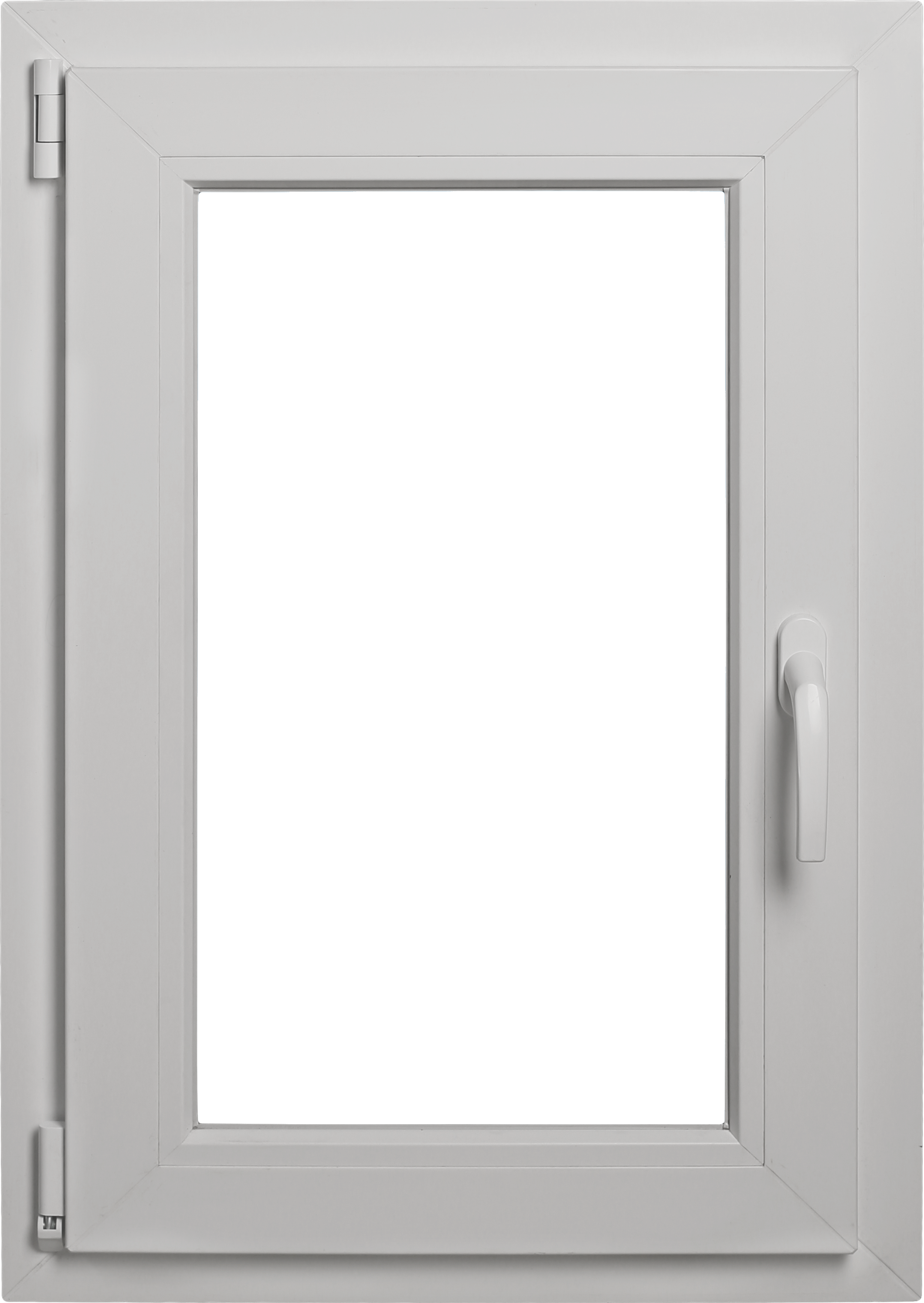 Okno PCV 3-szybowe fasadowe MD85 O4 złoty dąb 565x835 mm rozwierno-uchylne do wewnątrz prawe