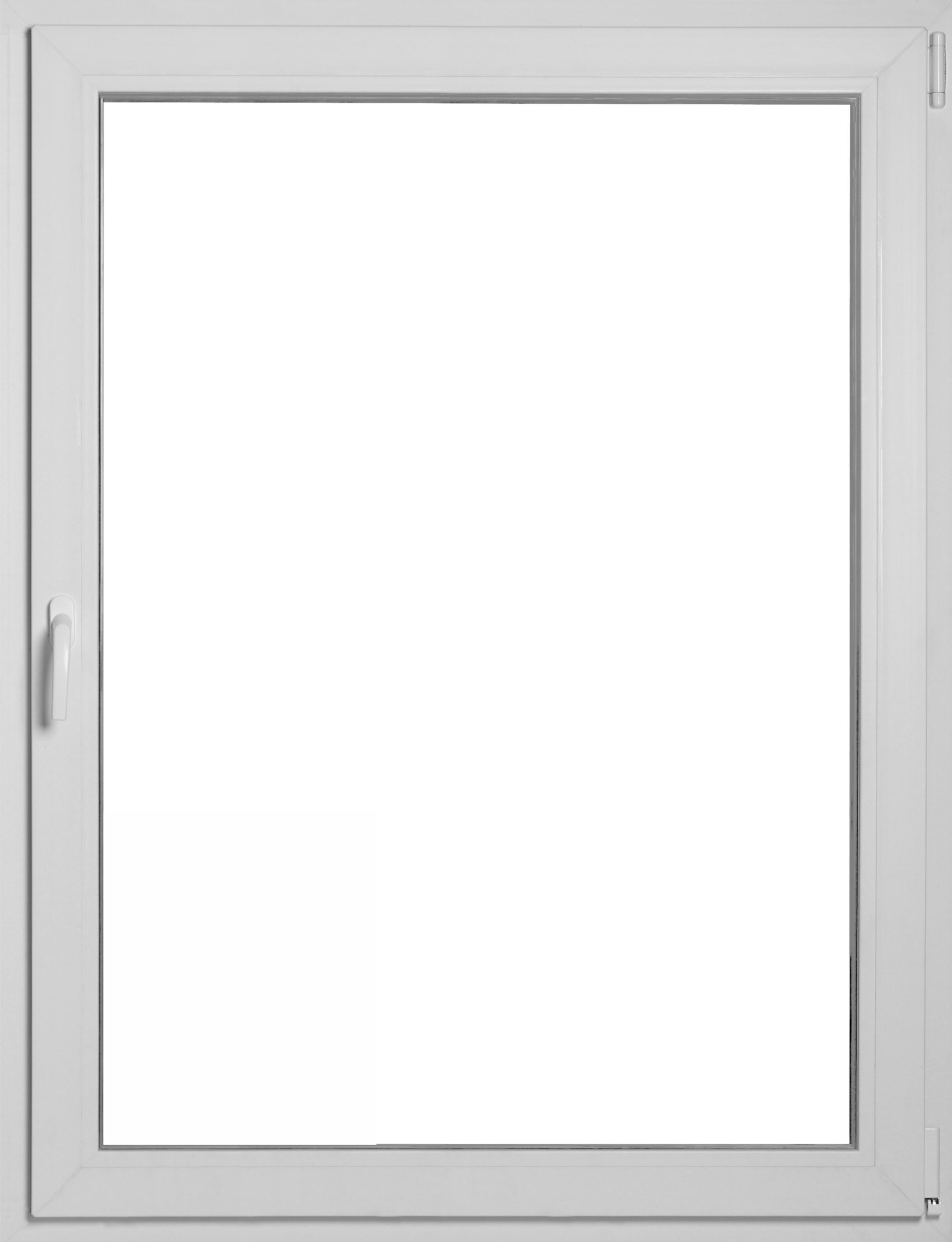 Okno PCV 3-szybowe fasadowe MD85 O32 białe 1165x1435 mm rozwierno-uchylne prawe
